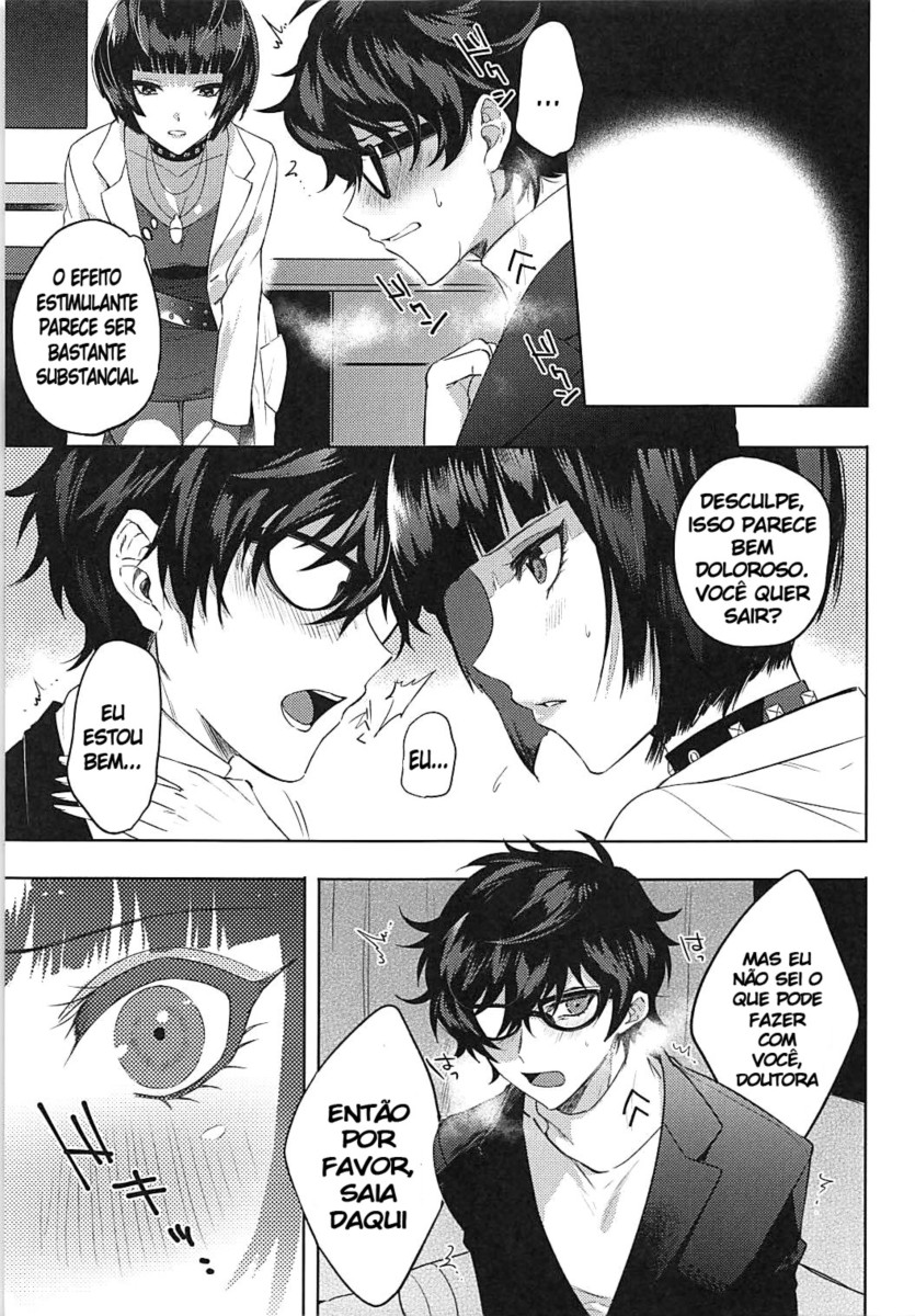 (COMIC1☆13) [Chimple Hotters (Chimple Hotter)] Kimi wa Watashi no Marmot (Persona 5) [Portuguese-BR] image number 4