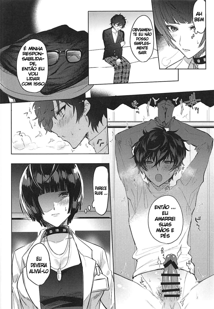 (COMIC1☆13) [Chimple Hotters (Chimple Hotter)] Kimi wa Watashi no Marmot (Persona 5) [Portuguese-BR] image number 5