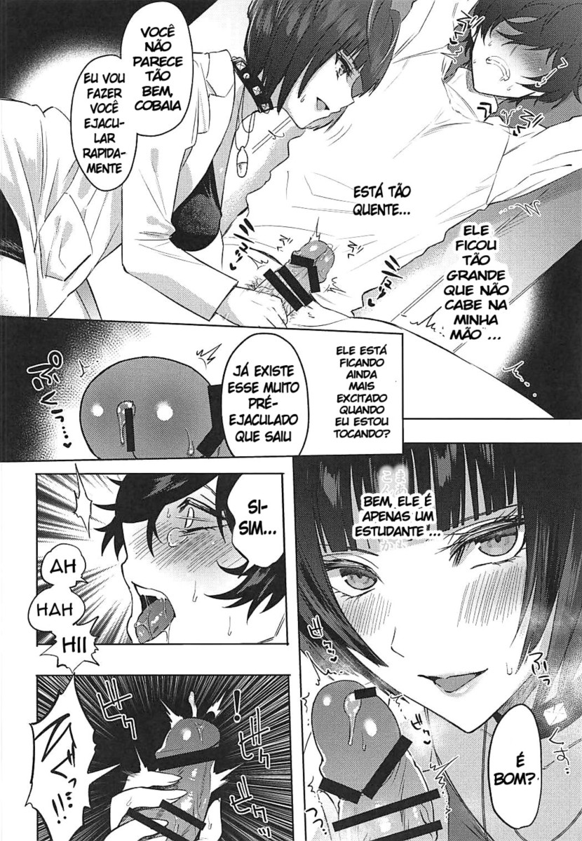 (COMIC1☆13) [Chimple Hotters (Chimple Hotter)] Kimi wa Watashi no Marmot (Persona 5) [Portuguese-BR] image number 7