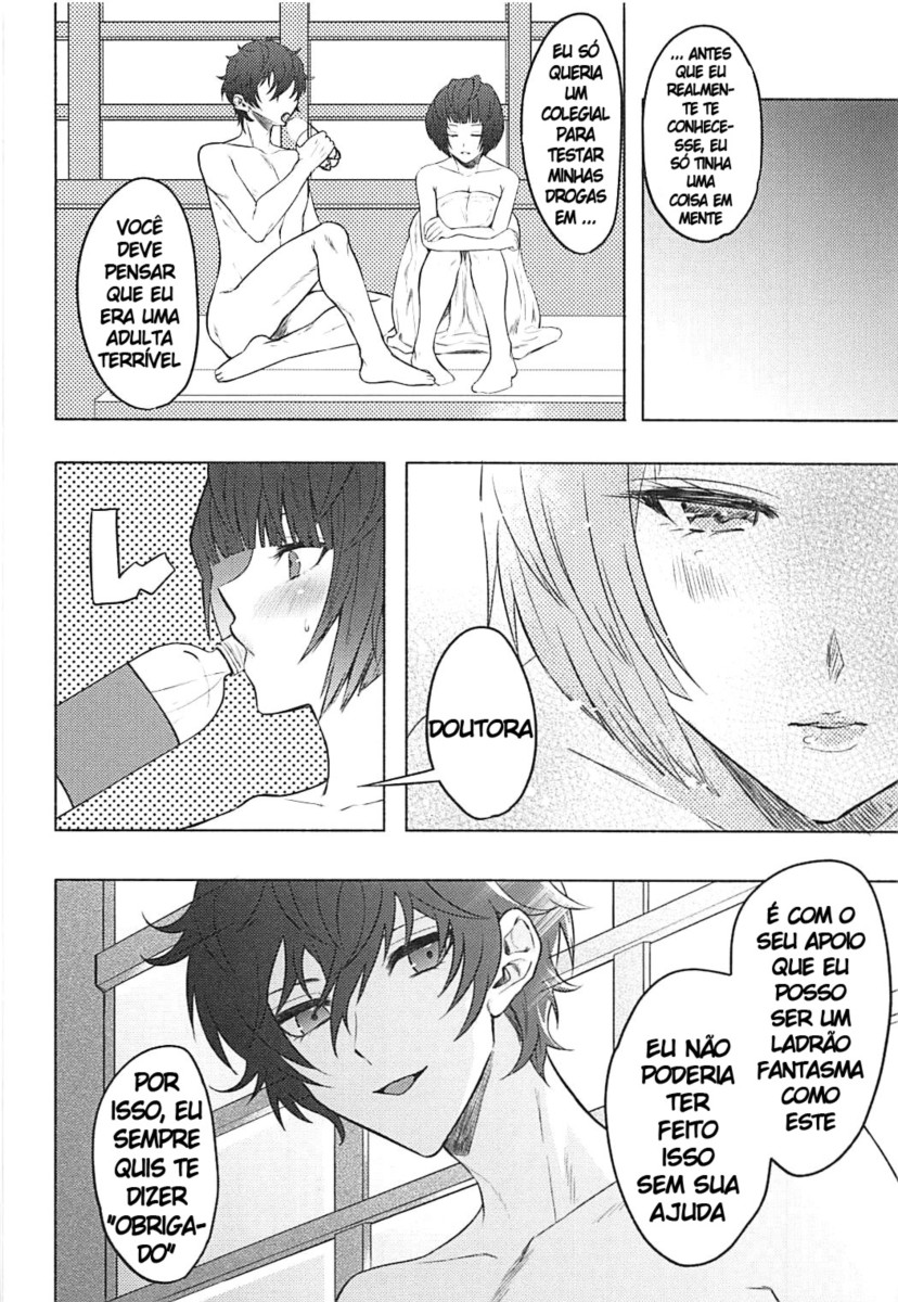 (COMIC1☆13) [Chimple Hotters (Chimple Hotter)] Kimi wa Watashi no Marmot (Persona 5) [Portuguese-BR] image number 21