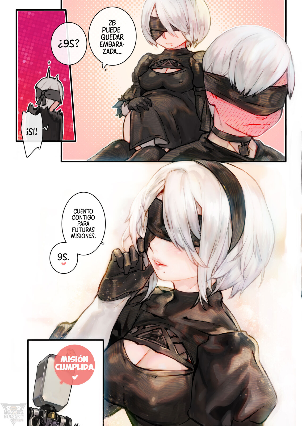 [Aoinhatsu (Aoin)] 2B9S (NieR:Automata) [Spanish] [Mr. Nugget] [Digital] 이미지 번호 16