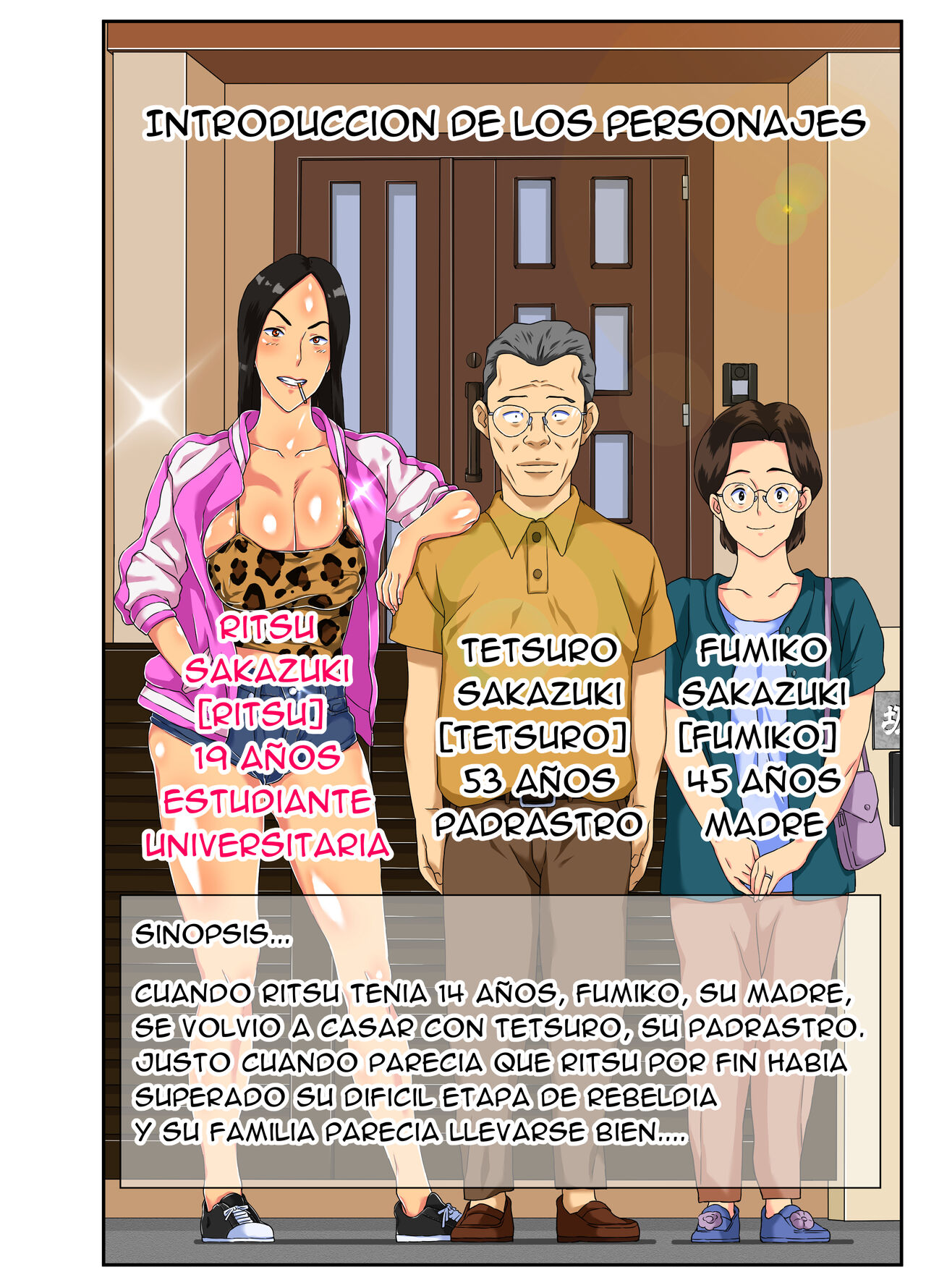 [Mosquito Man] Yabai yo!! Bakunyuu Yankee Musume Ricchan! | ¡Dios mío Rii-chan! ¡¡Mi hija de grandes Tetas es una Delincuente!! [Spanish] [Hikikomori] 이미지 번호 2