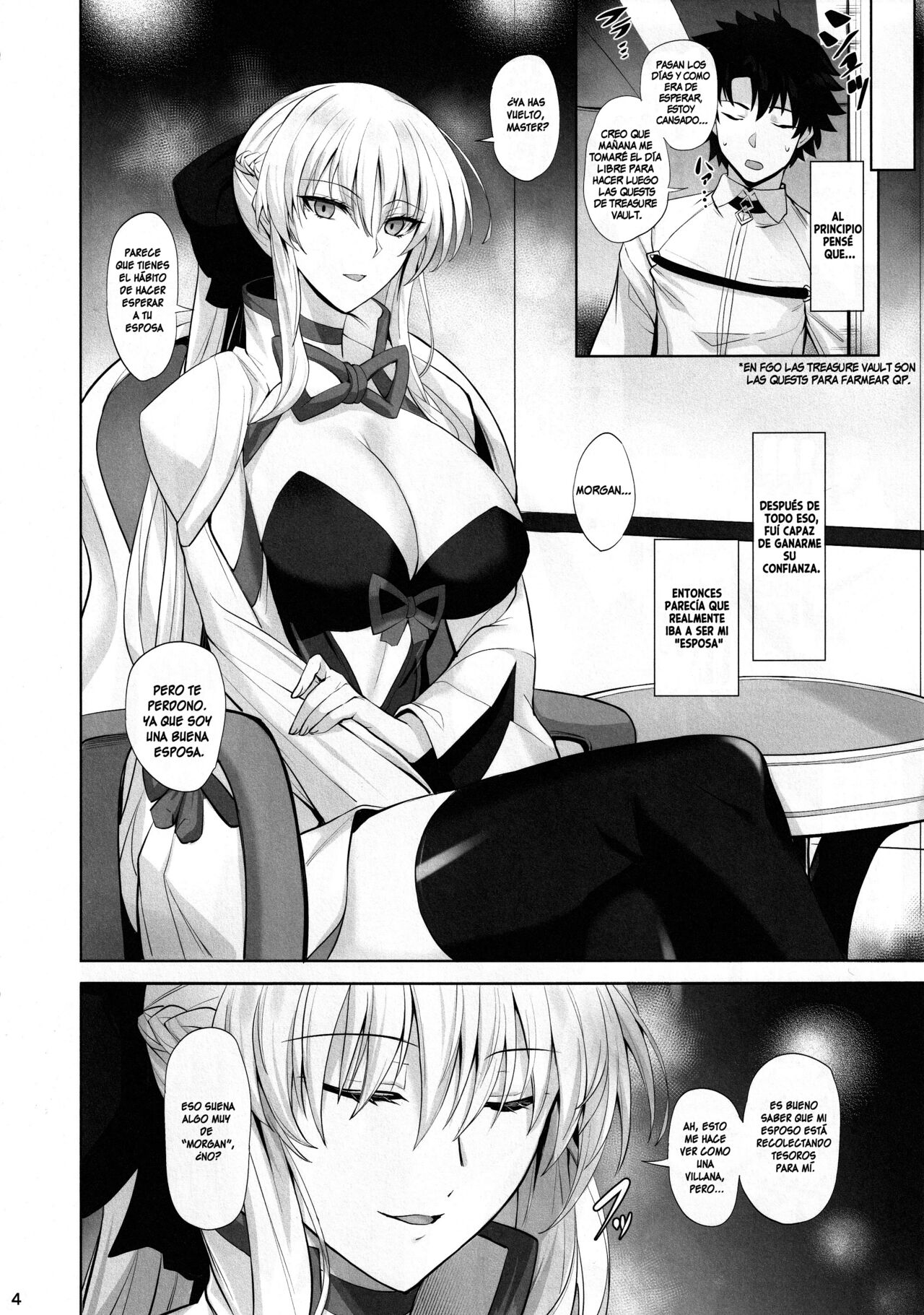 (C101) [Tamagobou (Kumakiti)] Joou to Toroketai | Quiero hacerlo con la Reina (Fate/Grand Order) [Spanish] 图片编号 5