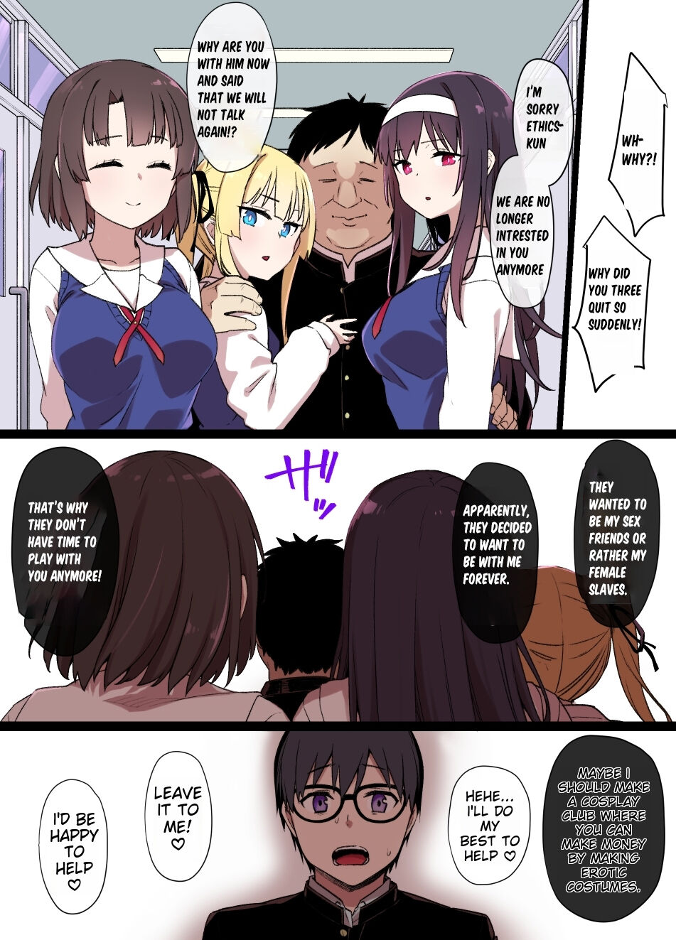 [Kusayarou] Saekano NTR Manga 16P (Hypnotic Brainwashing & Bitchification) numero di immagine  8