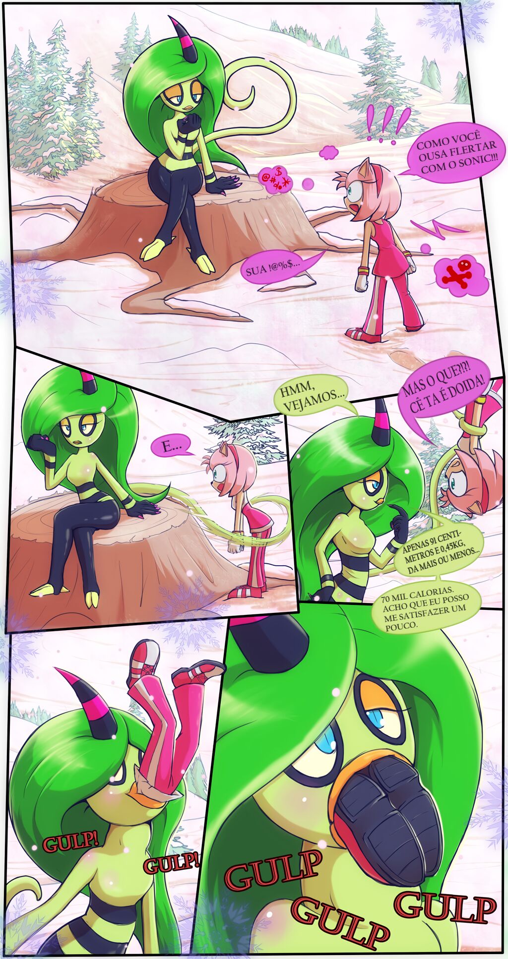 [Acerok (MartyZ)] O dia da Zeena (Sonic The Hedgehog) [PT-BR] image number 1