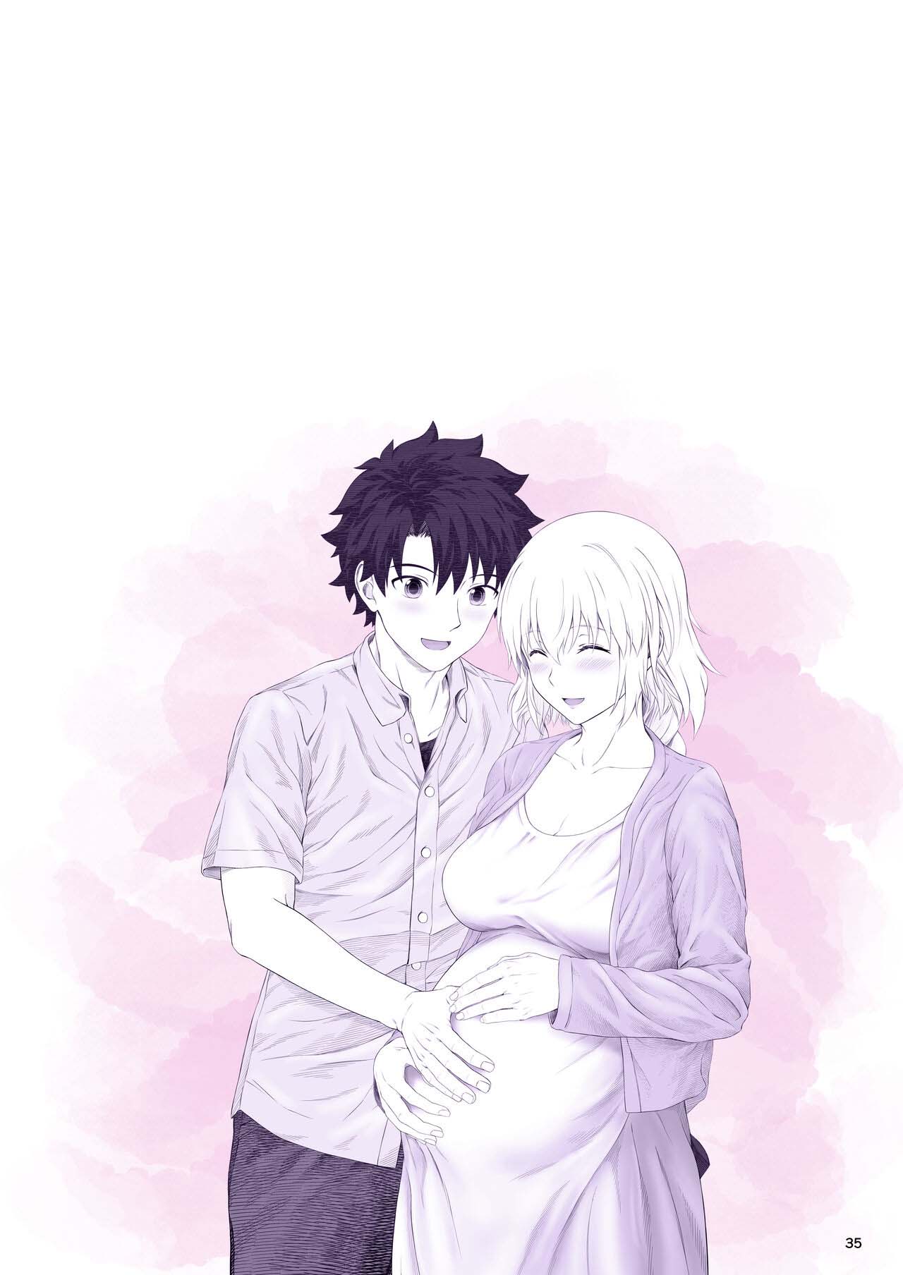 [Chabashira Chainsaw (Chacharan)] Jeanne to Kodomo no Tsukurikata | 잔느와 아이를 만드는 방법 (Fate/Grand Order) [Korean] [Digital] image number 36