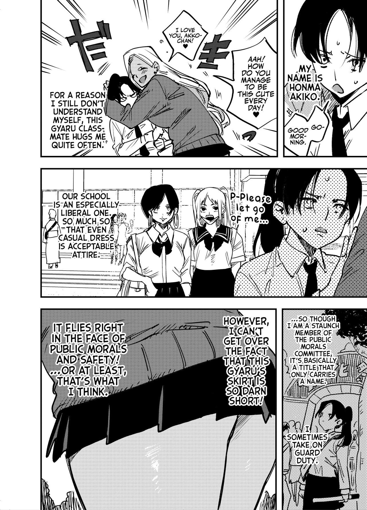 [Tosha Pink (Chimeda)] Gal no Chinpo o Kyohi Shitara... [Futanari Gal x Jajjimento] | [Tosha Pink (Chimeda)] But, If I Refuse This Gyaru's Dick... (Futanari Gyaru x Public Morals Council Member) [English] [Mr_Person] imagen número 3