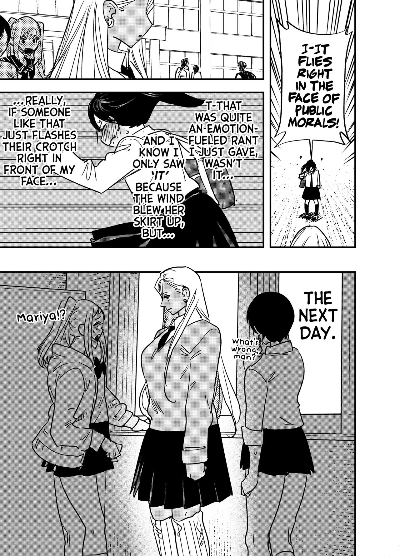 [Tosha Pink (Chimeda)] Gal no Chinpo o Kyohi Shitara... [Futanari Gal x Jajjimento] | [Tosha Pink (Chimeda)] But, If I Refuse This Gyaru's Dick... (Futanari Gyaru x Public Morals Council Member) [English] [Mr_Person] imagen número 8