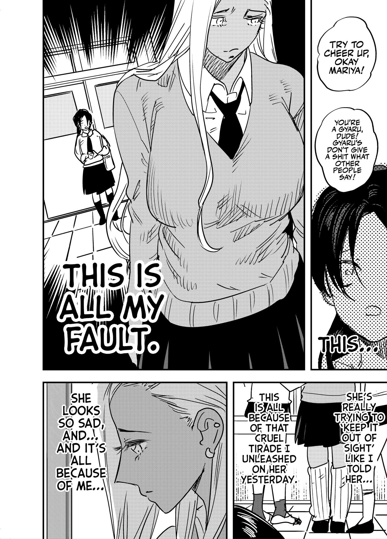 [Tosha Pink (Chimeda)] Gal no Chinpo o Kyohi Shitara... [Futanari Gal x Jajjimento] | [Tosha Pink (Chimeda)] But, If I Refuse This Gyaru's Dick... (Futanari Gyaru x Public Morals Council Member) [English] [Mr_Person] imagen número 9