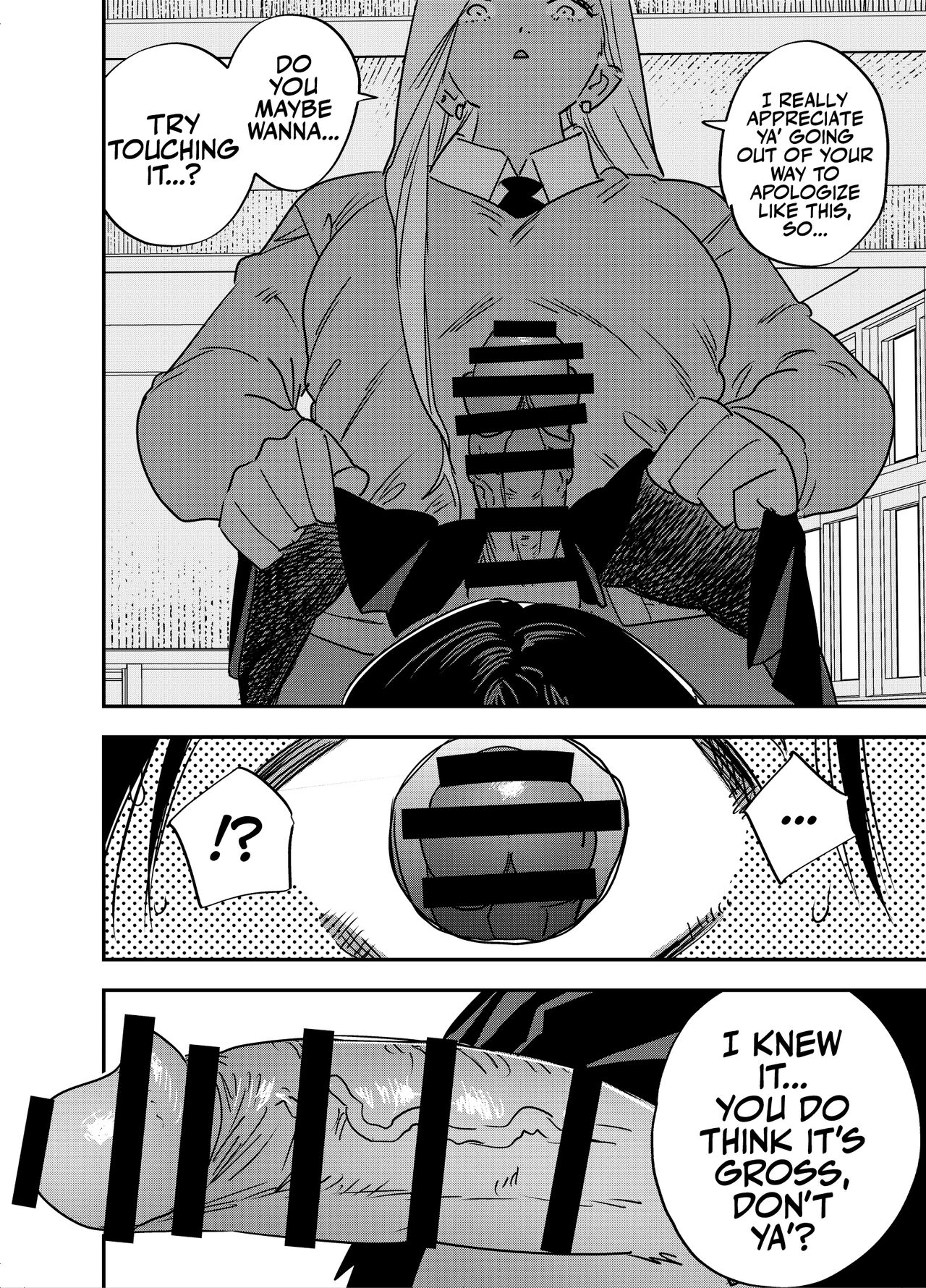 [Tosha Pink (Chimeda)] Gal no Chinpo o Kyohi Shitara... [Futanari Gal x Jajjimento] | [Tosha Pink (Chimeda)] But, If I Refuse This Gyaru's Dick... (Futanari Gyaru x Public Morals Council Member) [English] [Mr_Person] imagen número 11