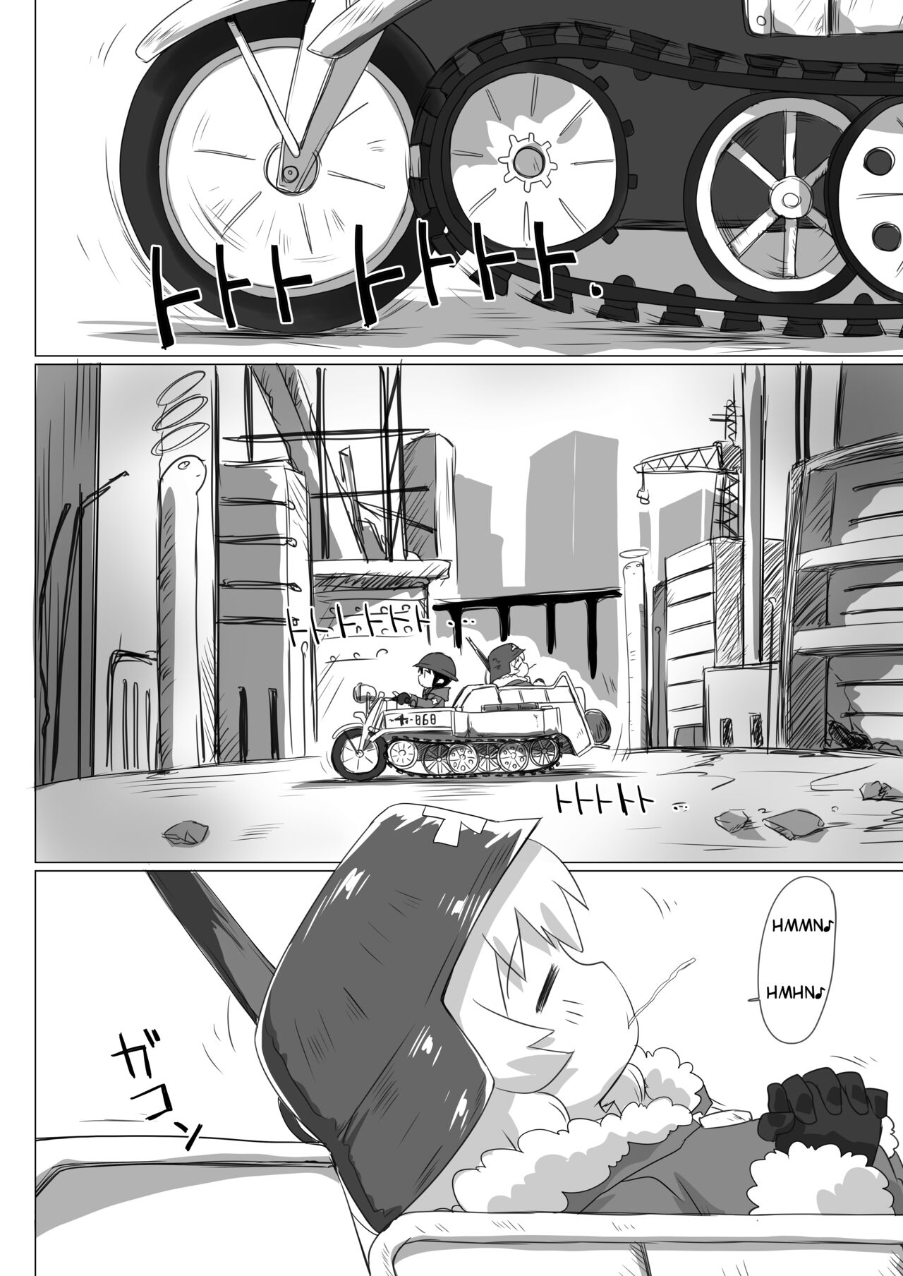 (C93) [Goberazzo (Mukaibi Aoi)] MoreOneSex (Shoujo Shuumatsu Ryokou) [English] [YurikaMoment] 4eme image