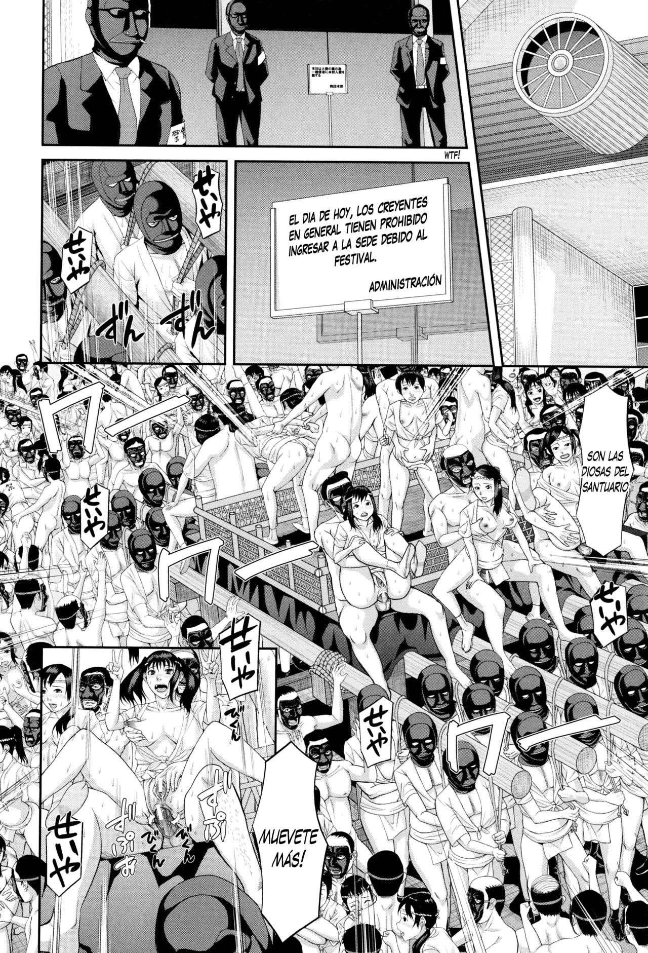 [Honebuto Danshaku] Koufuku Kazoku Kanketsuhen Zenpen (Innou Kaizou Program ~Oyako Zecchou Cult Ochi~) [Spanish] [Yasper256] numero di immagine  7