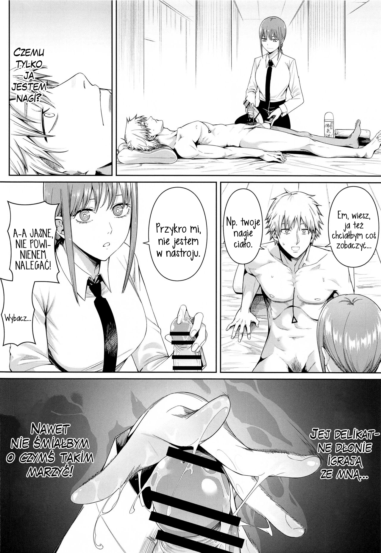 [Bad Mushrooms (Chicke III, 4why)] Kusarinoko Katsurei | Chainsaw Circumcision (Chainsaw Man) [Polish] 이미지 번호 3