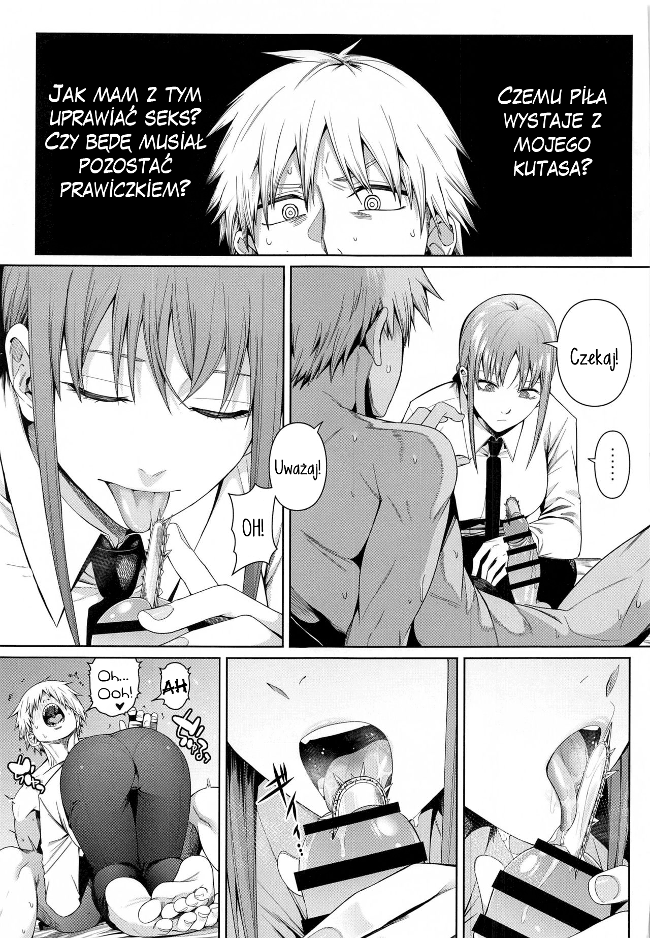 [Bad Mushrooms (Chicke III, 4why)] Kusarinoko Katsurei | Chainsaw Circumcision (Chainsaw Man) [Polish] 이미지 번호 6