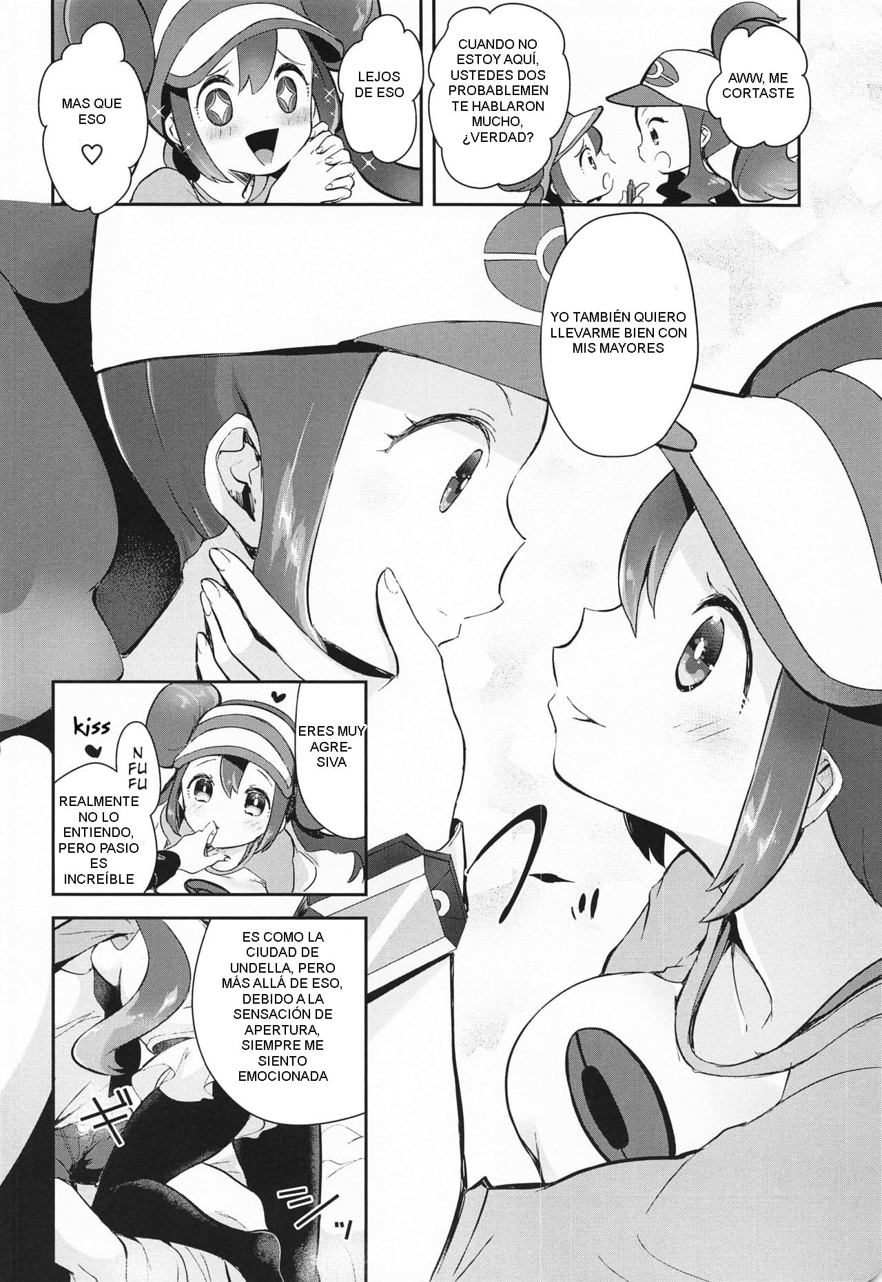(C97) [chori (Mokki)] Go Crazy Buddies (Pokémon Black and White 2) [Spanish] [B.M.] 이미지 번호 5