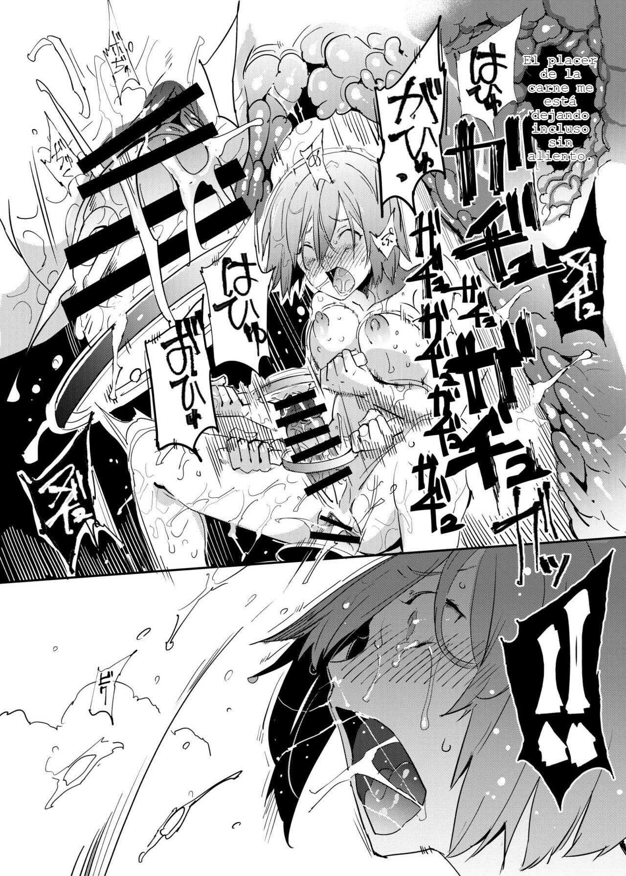 [Nyuu Koubou (Nyuu)] Handle-tsuki Rayshift Hole - Futanari Chinko de Jibun to H (Fate/Grand Order) [Spanish] [Escuadron 104] [Digital] image number 15