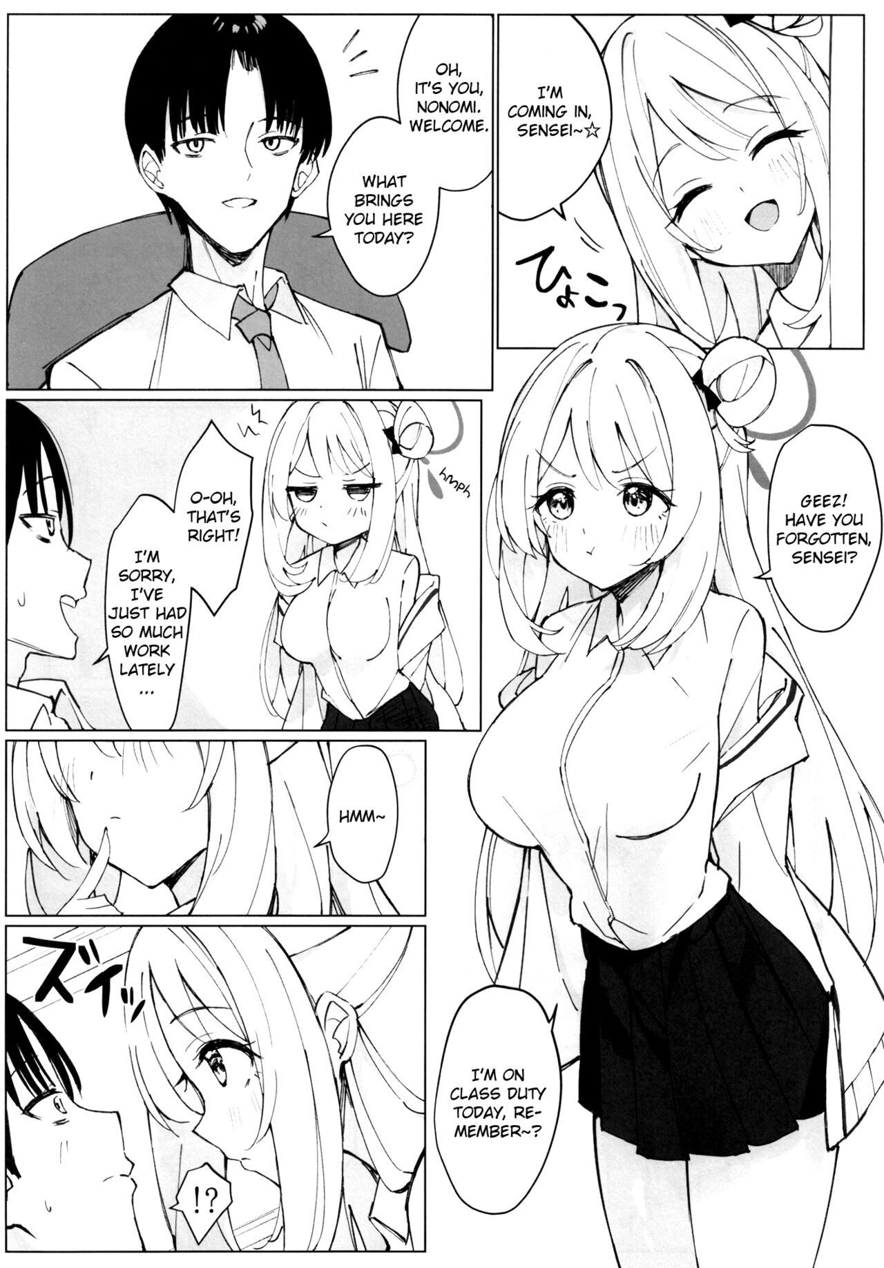 [Unahouse (Unacchi)] NONOMIX (Blue Archive) [English] [Douzo Lad Translations] [Digital] image number 4