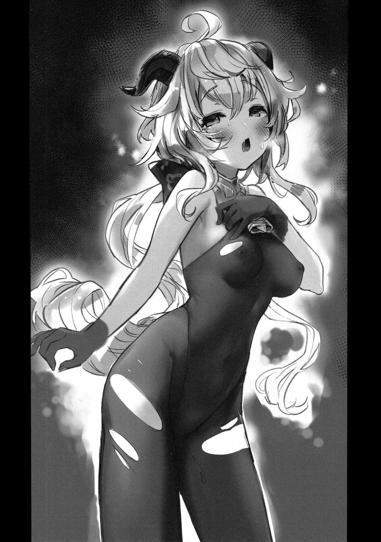 (C101) [bannoutumayoujiire (Bitou)] Ganyu Zangyouchuu | Ganyu Working Overtime (Genshin Impact) [English] [LunaticSeibah] numero di immagine  2