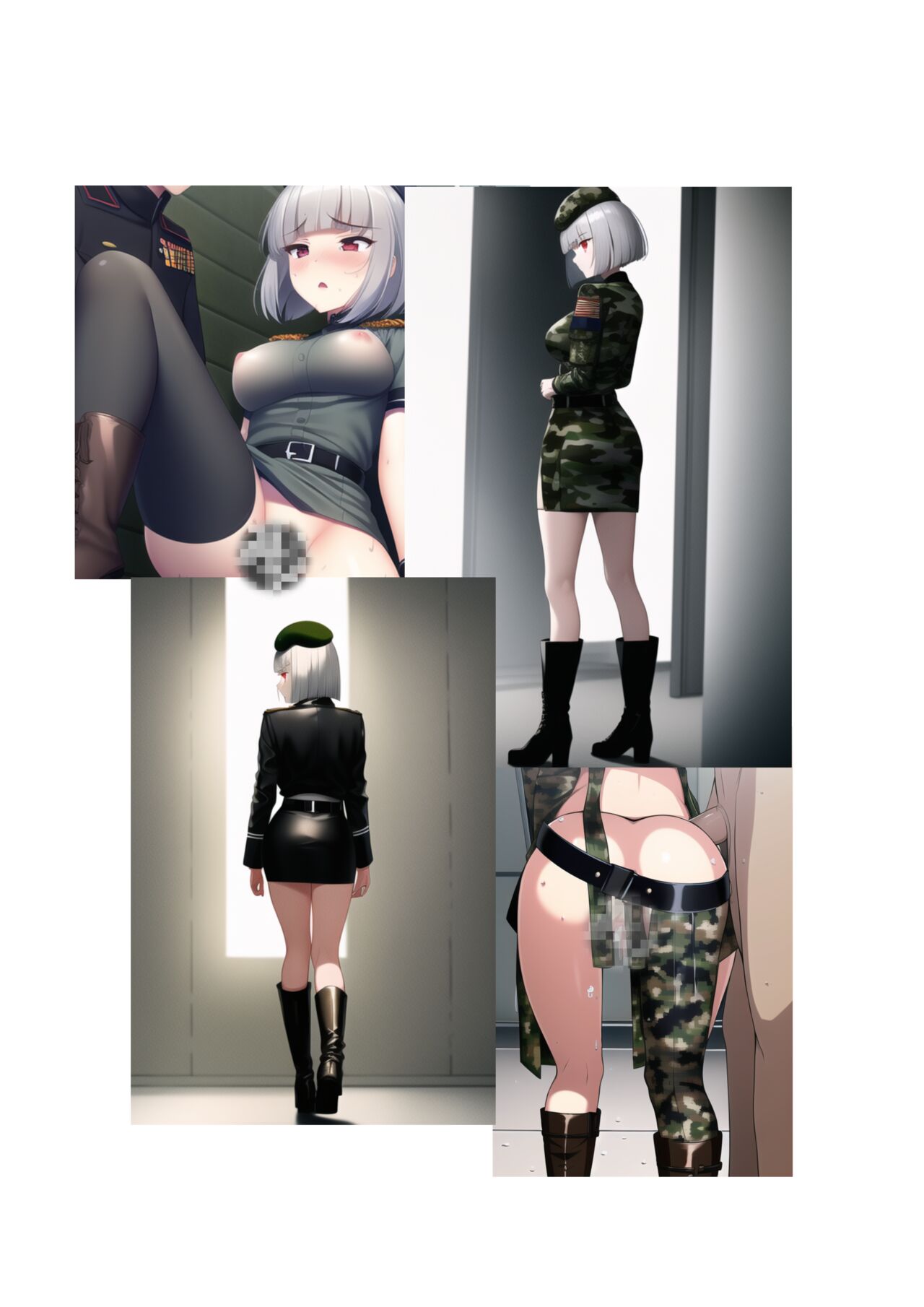 [VillaBira] 美少女兵士 性奉仕日誌～私、兵士達の慰安肉便器任務始めました～ [Chinese] [逃亡者×真不可视汉化组] 图片编号 28