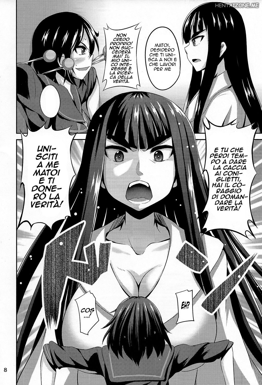 (C85) [Einshotenin (Shotenin Matori)] Satsuki-Ryu | Chi è La Perversa ? (Kill la Kill) [Italian] 8eme image