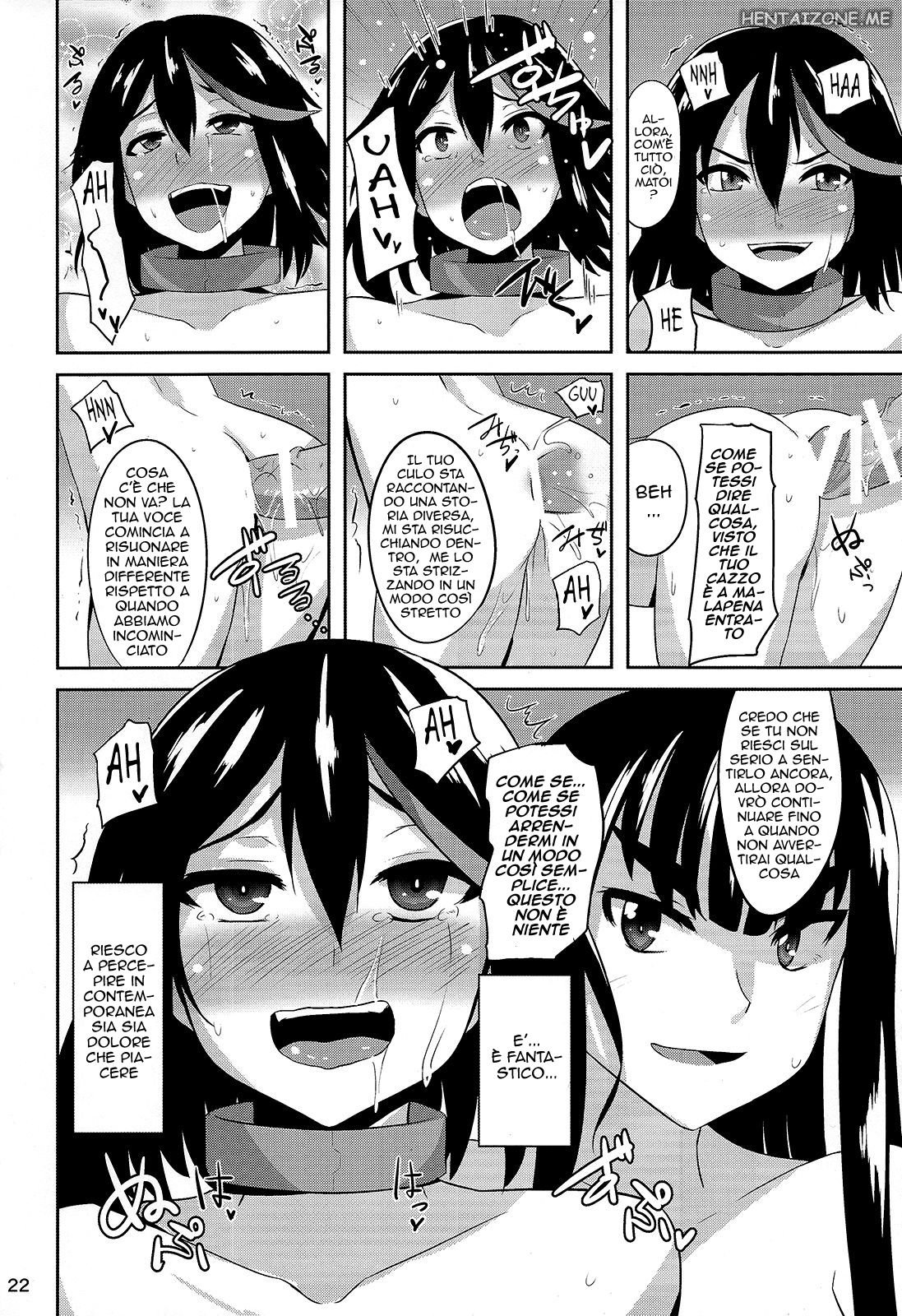 (C85) [Einshotenin (Shotenin Matori)] Satsuki-Ryu | Chi è La Perversa ? (Kill la Kill) [Italian] 22eme image