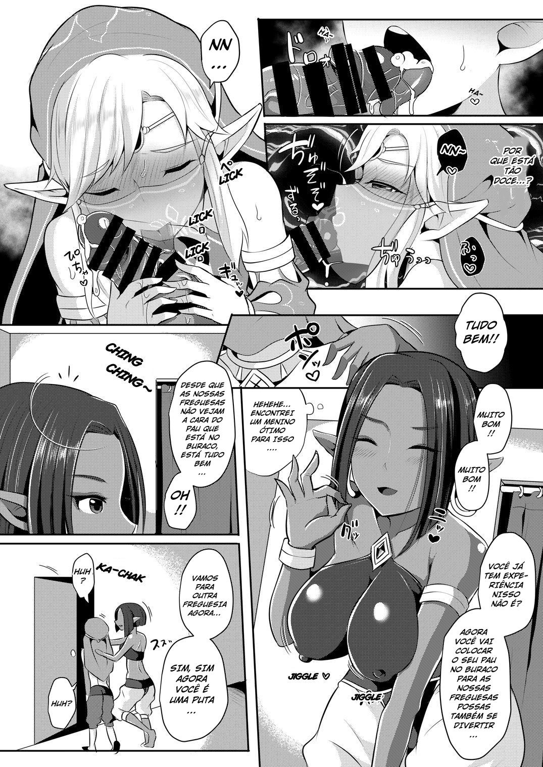 [Maltese (Runrun)] Eiketsu Yuusha no Himitsu Arbeit (The Legend of Zelda) [Portuguese-BR] [Digital] image number 9