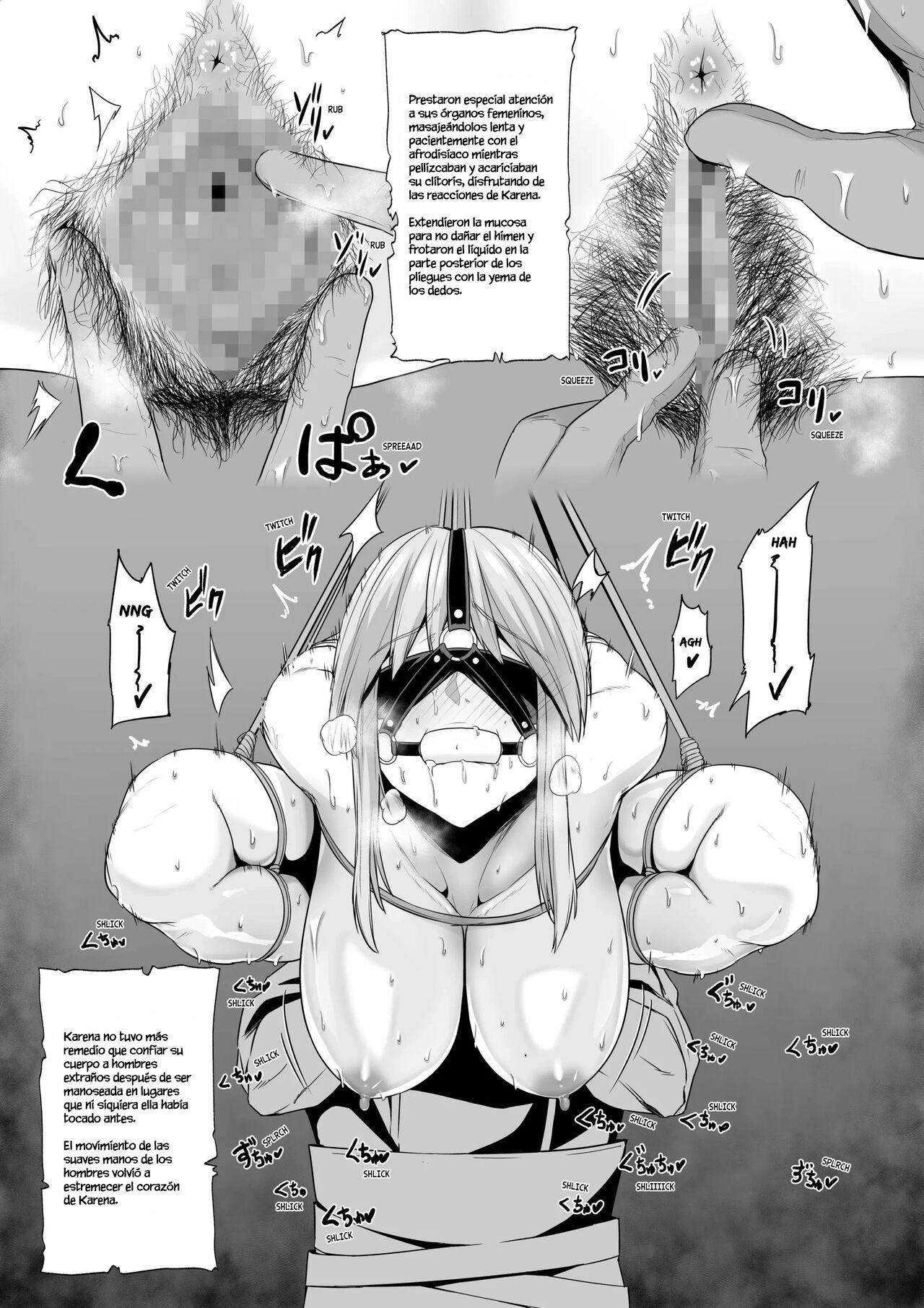 [Sevengar] Toraware no Onna Kishi, Kairaku Ningyou ni Sareru [Spanish] image number 6