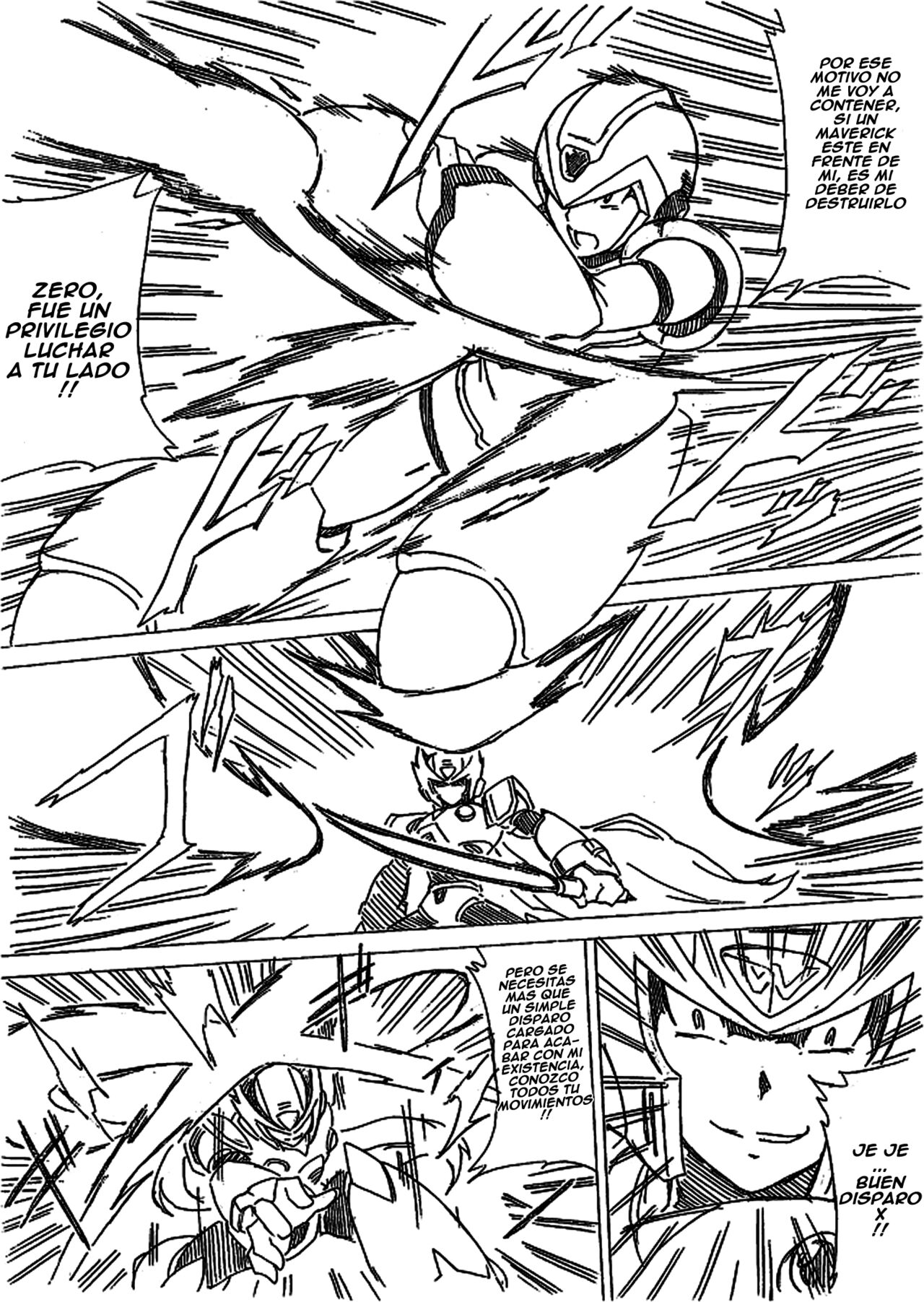 Rockman X - X vs Zero (Spanish) image number 7