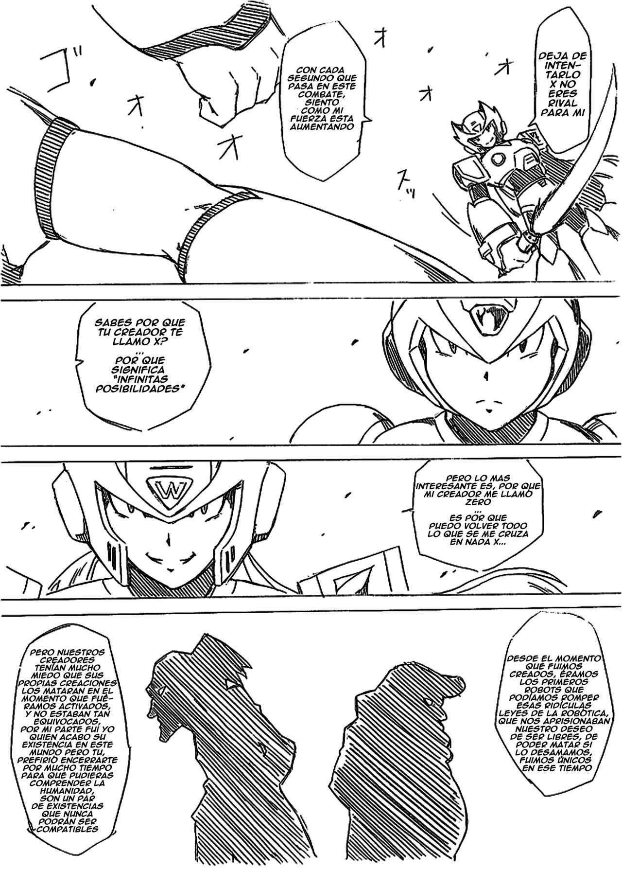 Rockman X - X vs Zero (Spanish) image number 14