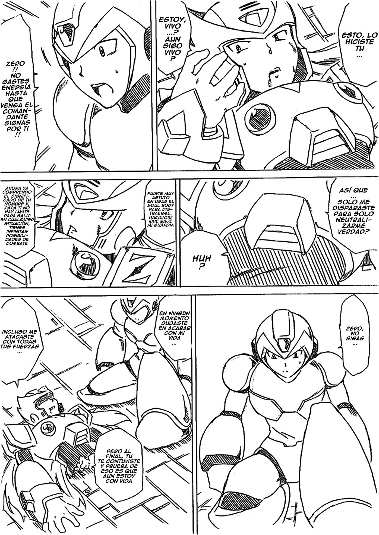 Rockman X - X vs Zero (Spanish) image number 24