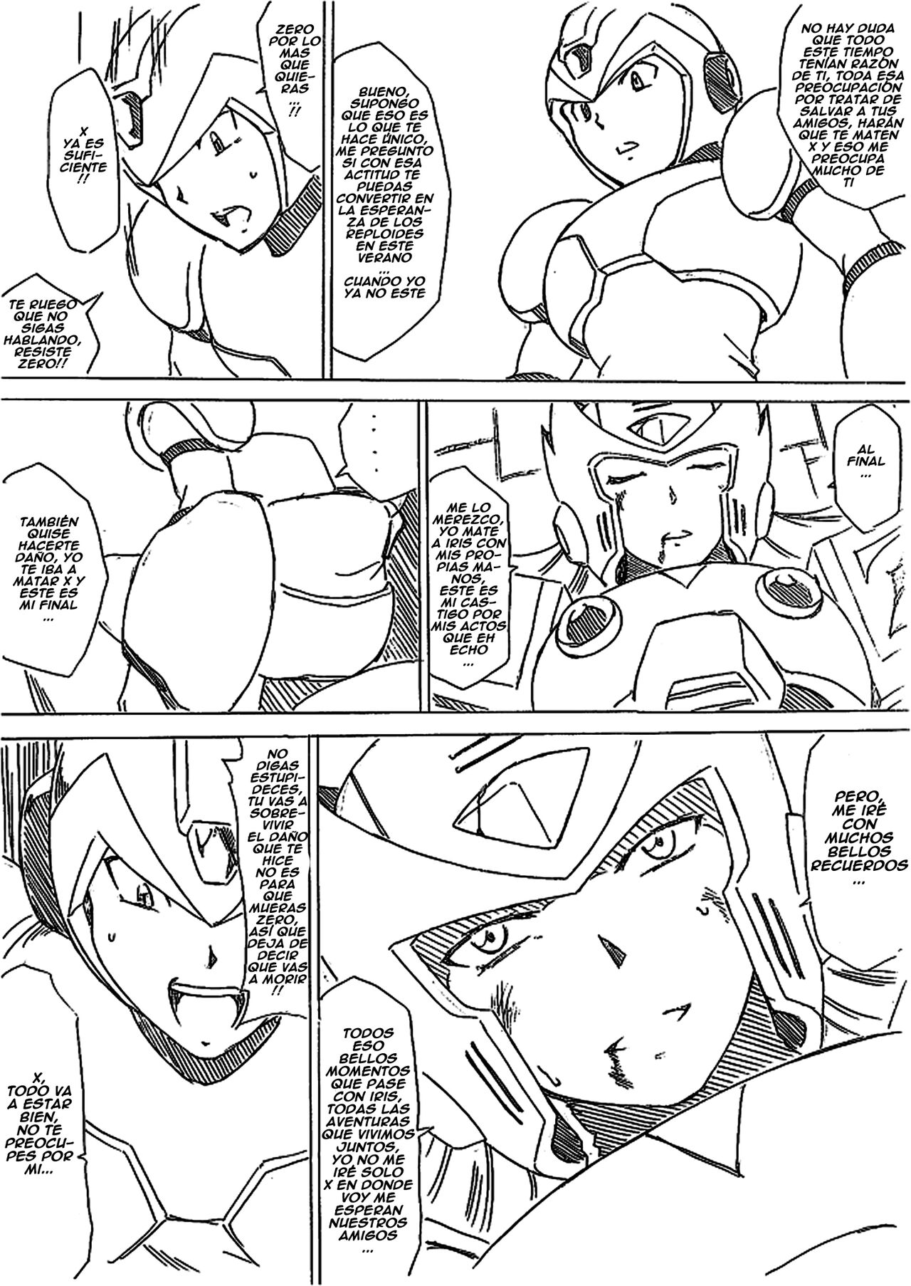 Rockman X - X vs Zero (Spanish) image number 25