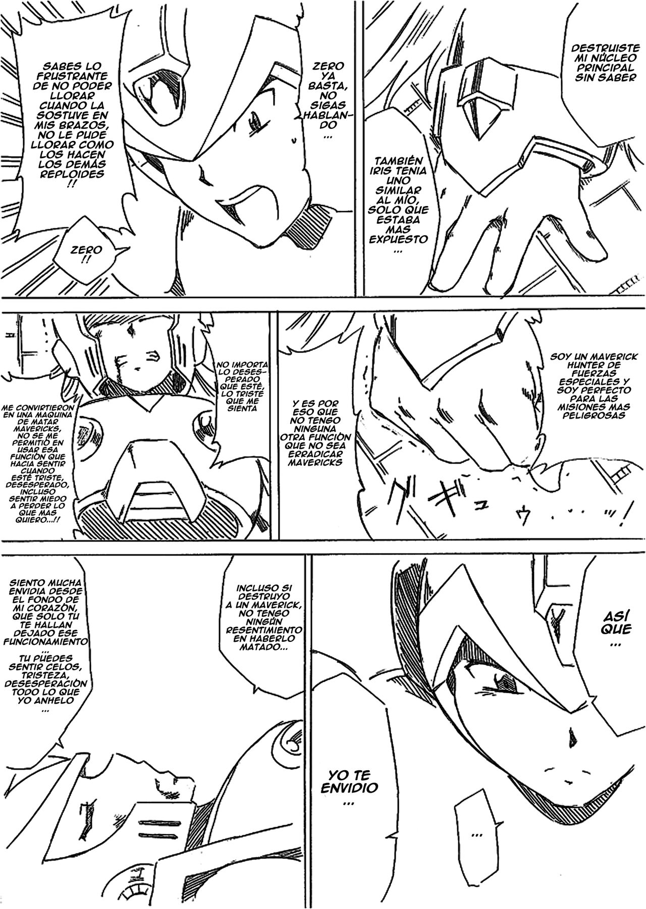 Rockman X - X vs Zero (Spanish) image number 26