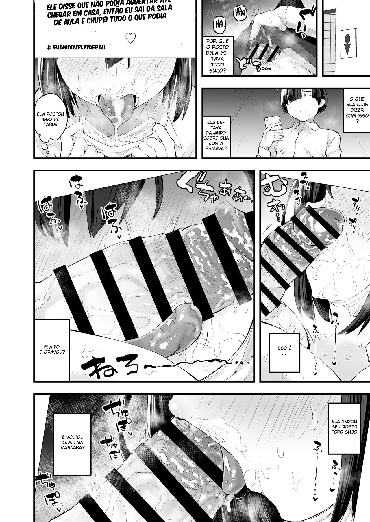 [Anon's Flood Myth (Anon 2-okunen)] Classmate ga Uraaka de Mainichi Ochinpo Asari Shiterukamoshirenai | My classmate might be surfing the world wide web for dirty dicks with her private acc every day. [Portuguese] image number 27