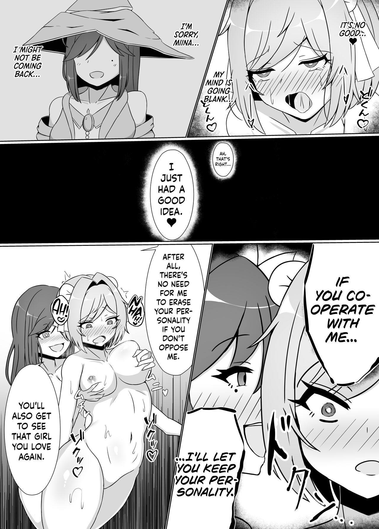 [Corruprotocol (EPLOOV)] Kuro ni Somaru Yuri ~Kakutoumusume ga Alraune ni Kenzoku Ochi suru made~ | Black-Stained Yuri ~A Female Martial Artist Enslaved By An Alraune~ [English] [Hennojin] image number 19