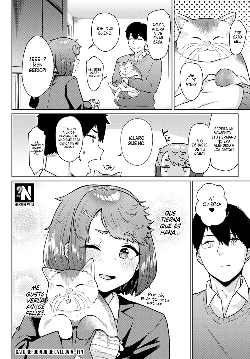 [Nakao Ham] Neko nochi Amayadori | Gato Refugiado de la Lluvia (COMIC Anthurium 2021-04) [Spanish] [NekoCreme] [Digital] 图片编号 24