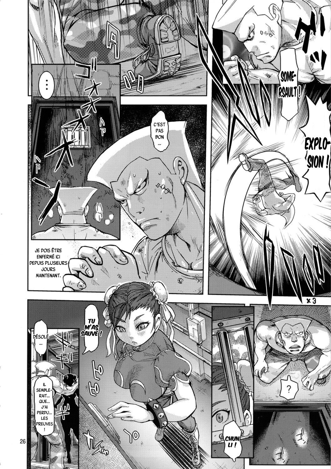 (C82) [peach fox (Kira Hiroyoshi)] The Dead Angle of Somersault (Street Fighter) [French] {SAXtrad} 이미지 번호 25