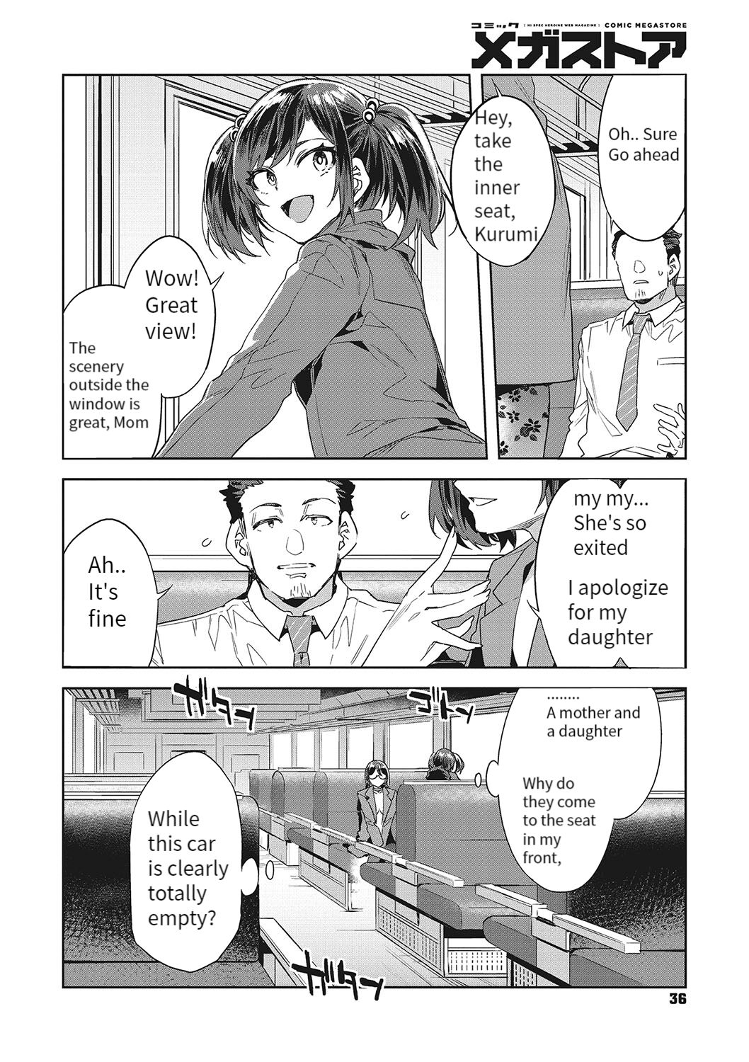 [Mizuryu Kei] Souma Oyako no Densha - Yukemuri Ryojou Hen 1 (COMIC Megastore Vol.2) [English] numero di immagine  2