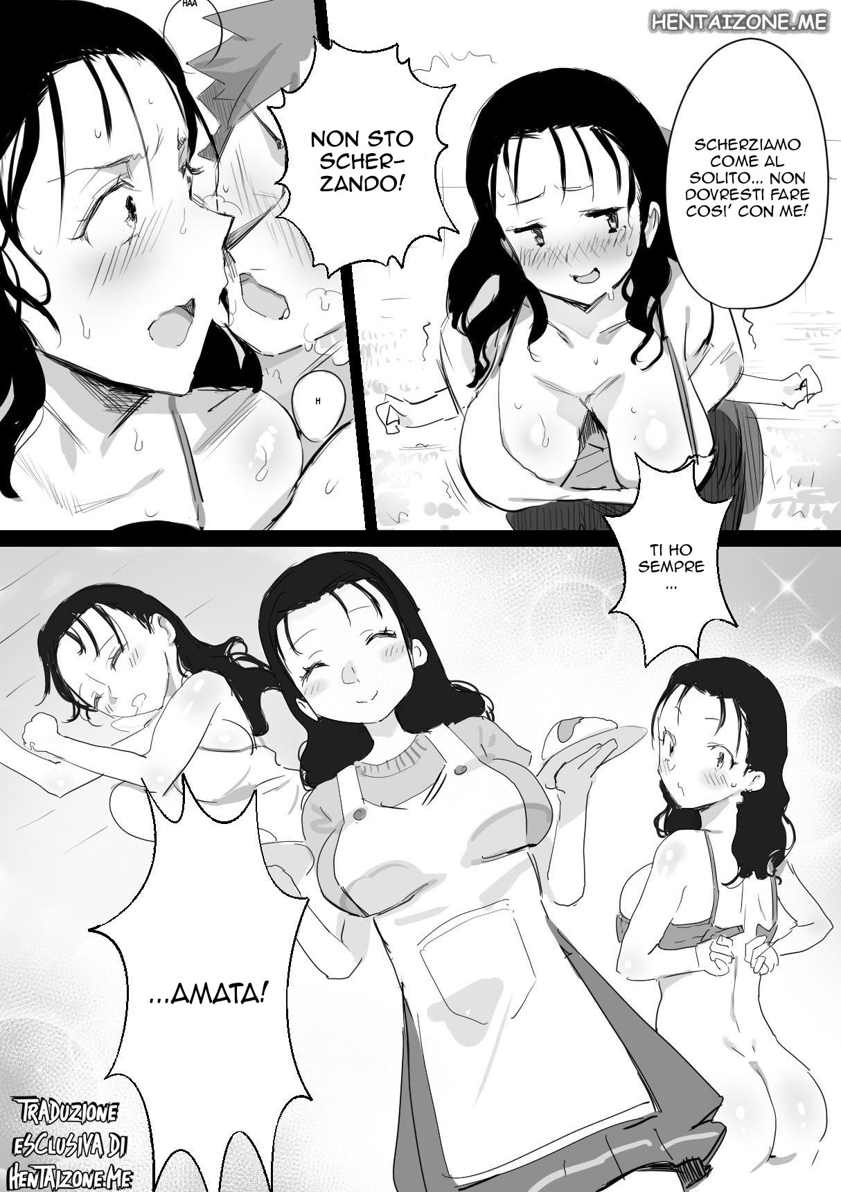 [Dynamic Mom (Onodera, Uni18)] Natsu to Oba-san | La Mamma del mio Amico [Italian] image number 5