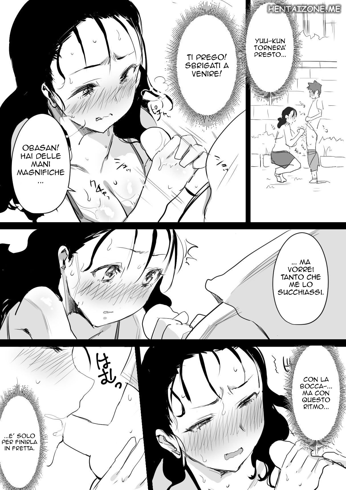 [Dynamic Mom (Onodera, Uni18)] Natsu to Oba-san | La Mamma del mio Amico [Italian] image number 8