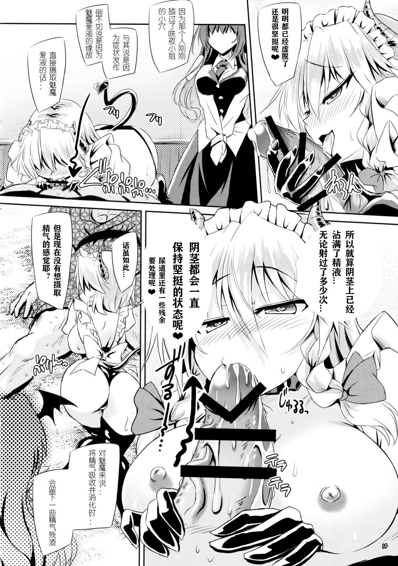 (C101) [Reverse Noise (Yamu)] Succubus Koumakan (Touhou Project) [Chinese] [天满宫汉化组] [Digital] 画像番号 14