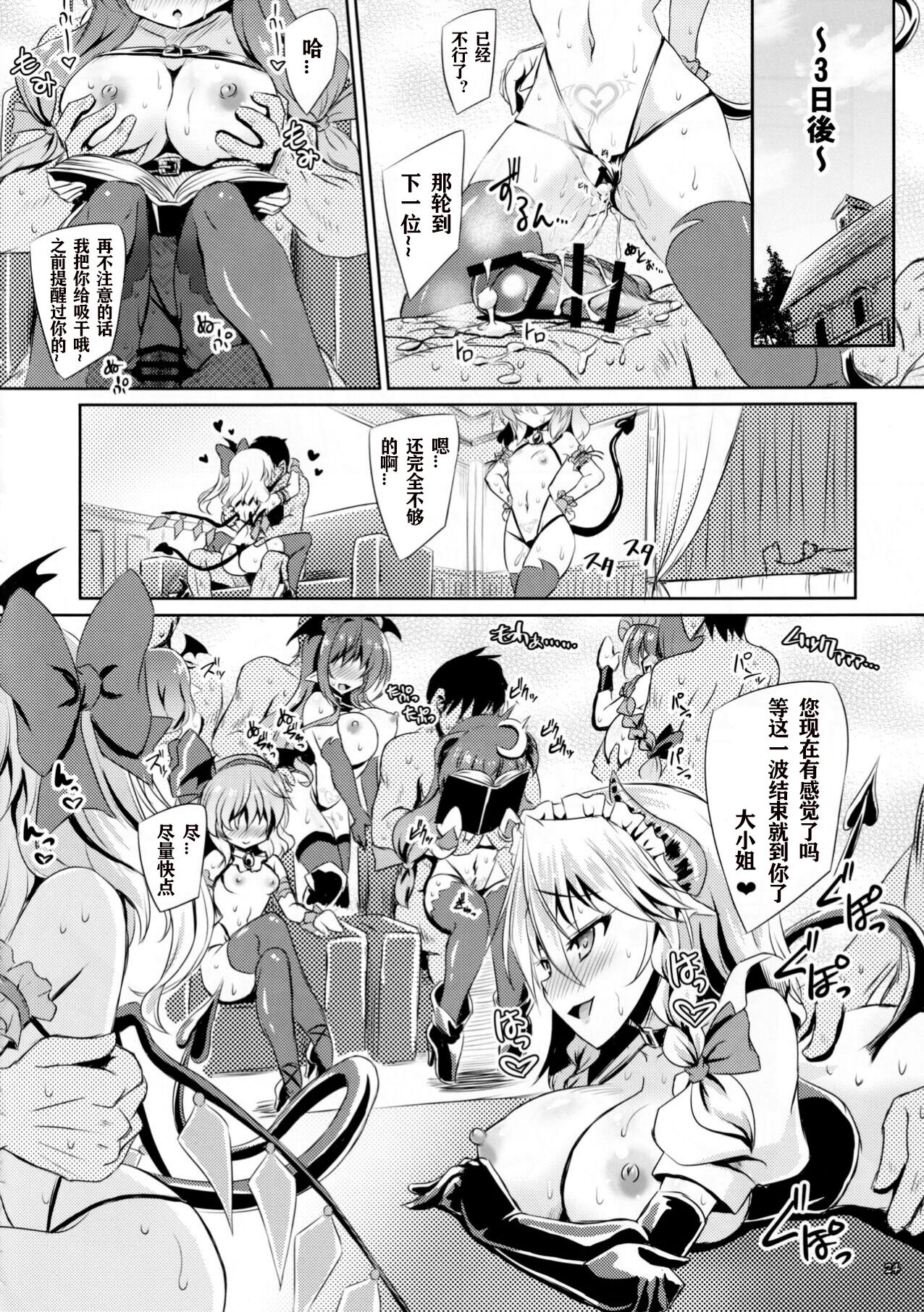 (C101) [Reverse Noise (Yamu)] Succubus Koumakan (Touhou Project) [Chinese] [天满宫汉化组] [Digital] 画像番号 24