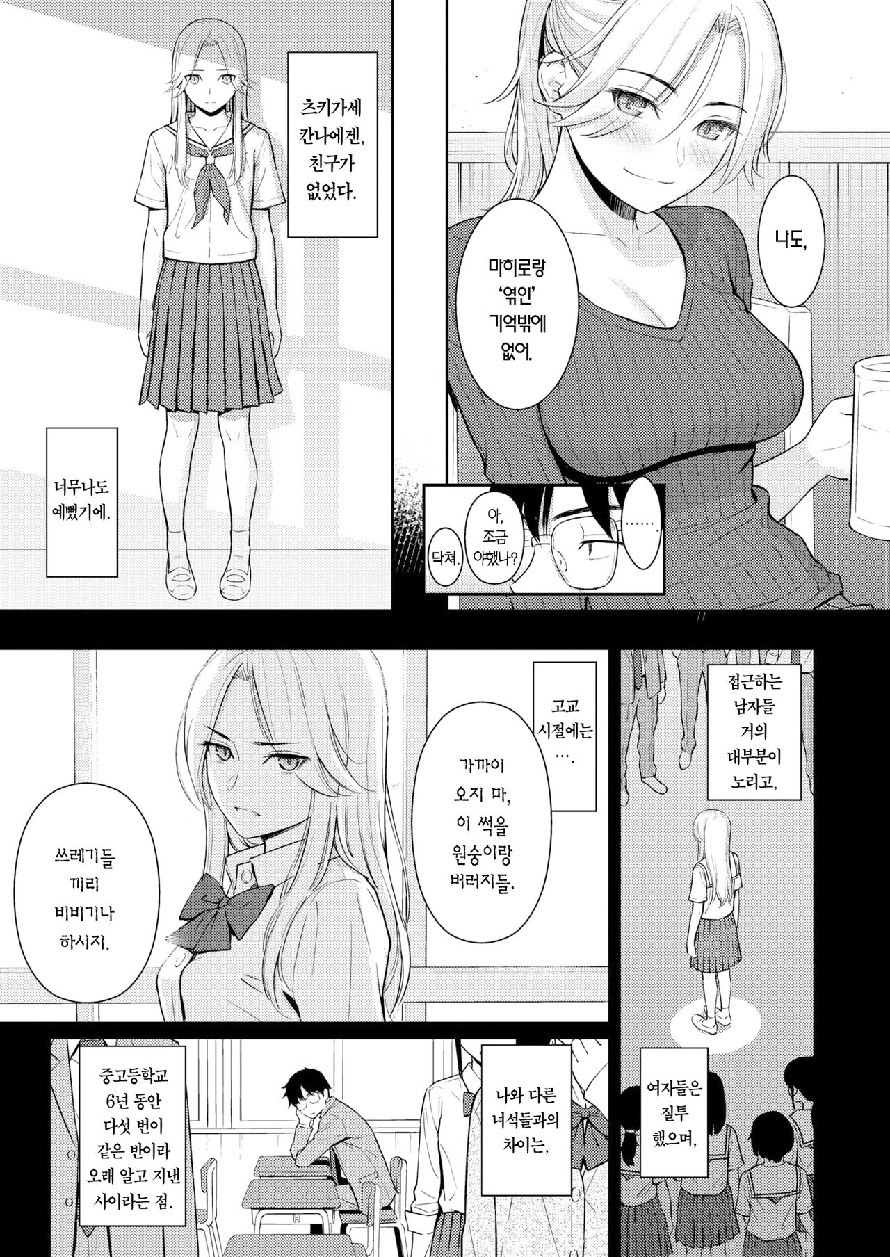 [Homunculus] Beautiful girl (COMIC Kairakuten 2023-02) [Korean] [Team Edge] [Digital] Bildnummer 7