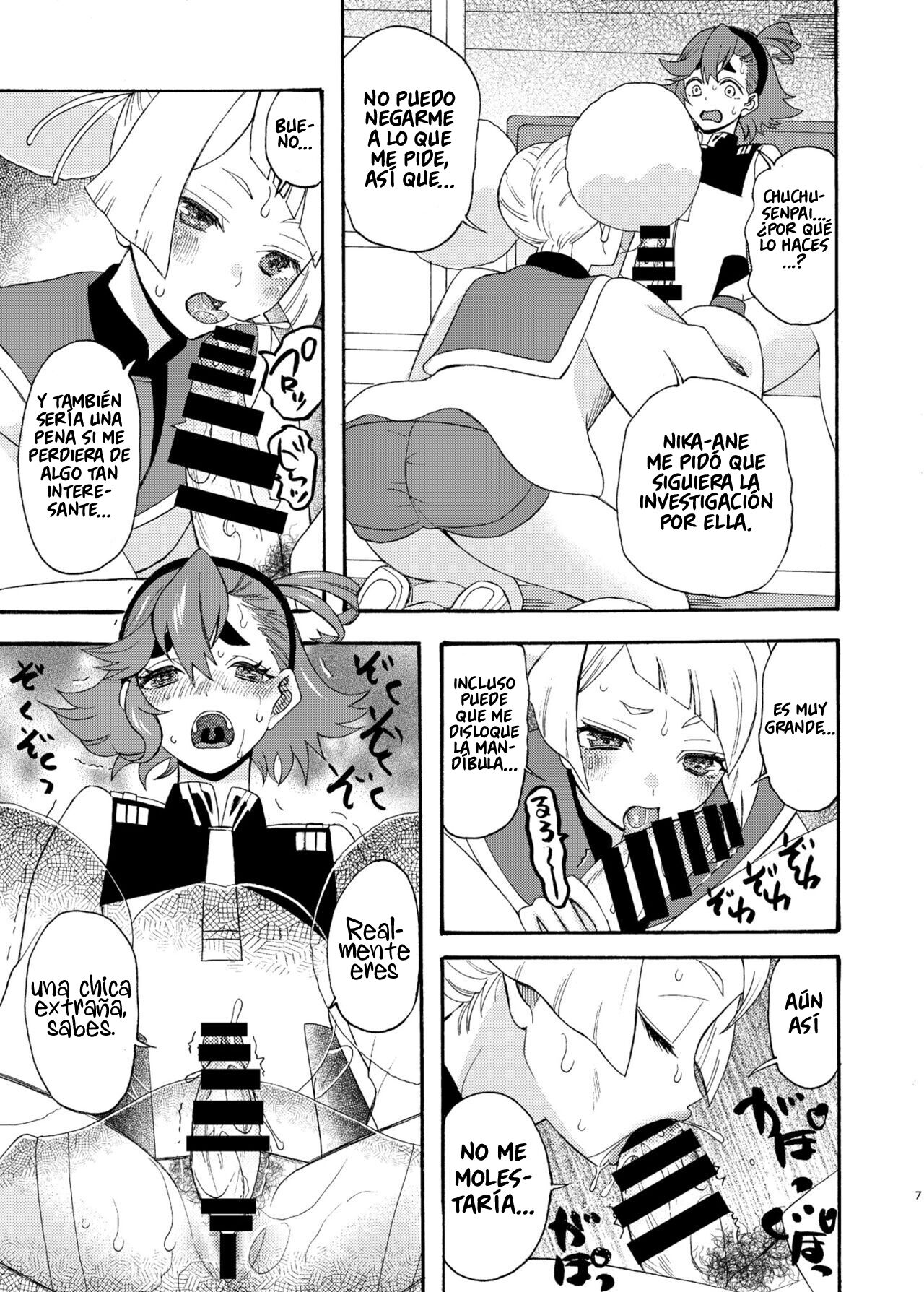 [KNIFE EDGE (Hoshitsuki Neon.)] Majo kuu kisetsu ni otome wa tsuibamu (Gundam The Witch from Mercury) [Spanish] [NSOMNIA] [Digital] 7eme image