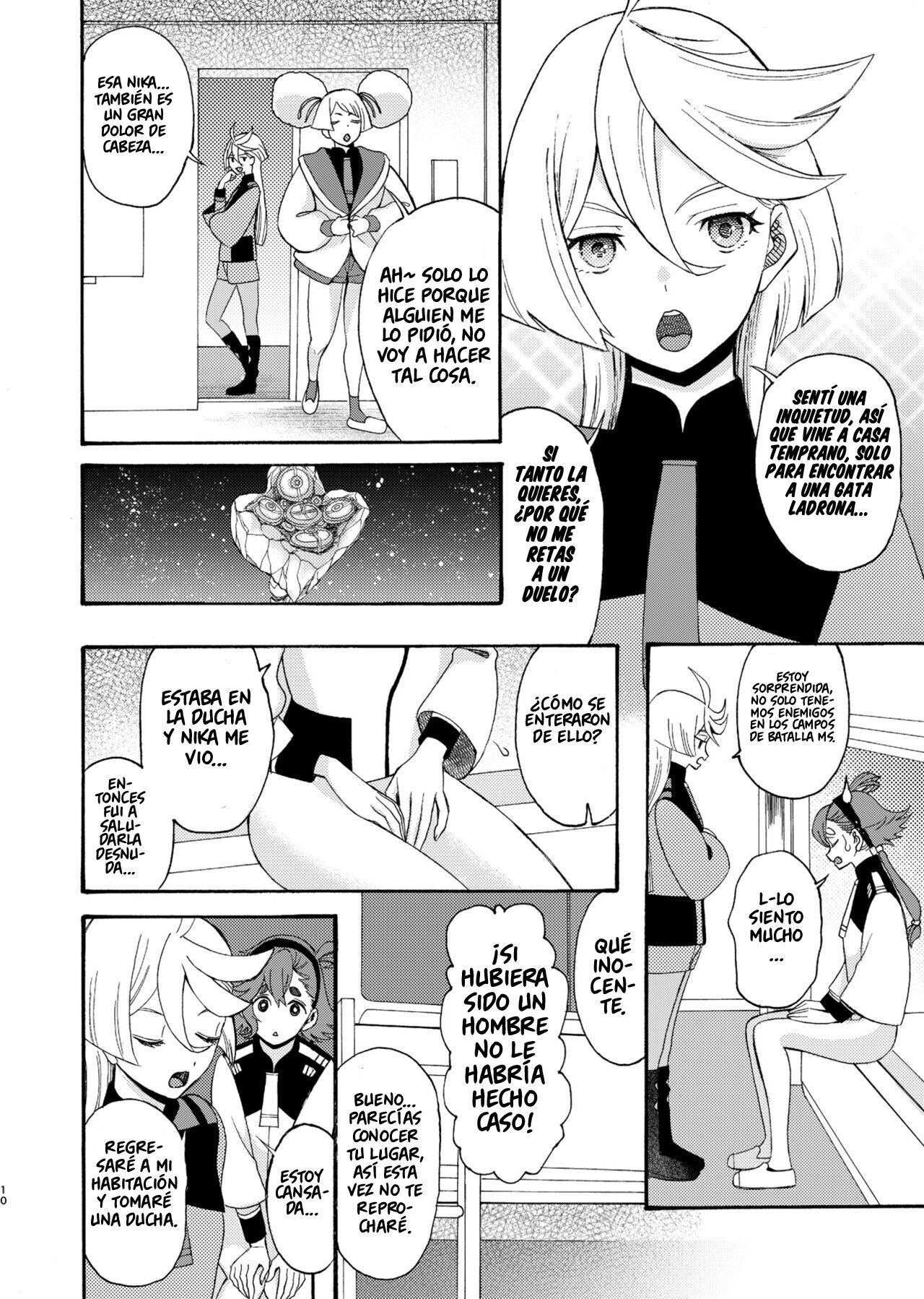 [KNIFE EDGE (Hoshitsuki Neon.)] Majo kuu kisetsu ni otome wa tsuibamu (Gundam The Witch from Mercury) [Spanish] [NSOMNIA] [Digital] 10eme image