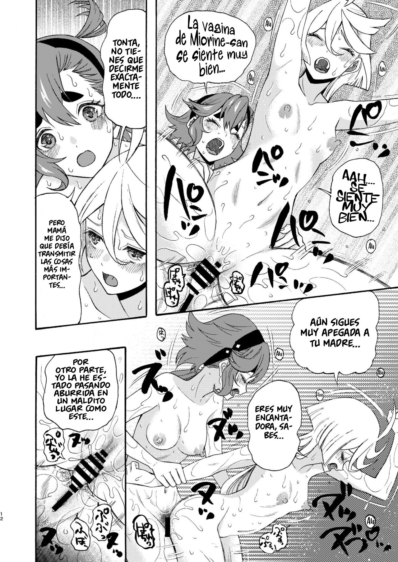 [KNIFE EDGE (Hoshitsuki Neon.)] Majo kuu kisetsu ni otome wa tsuibamu (Gundam The Witch from Mercury) [Spanish] [NSOMNIA] [Digital] 12eme image