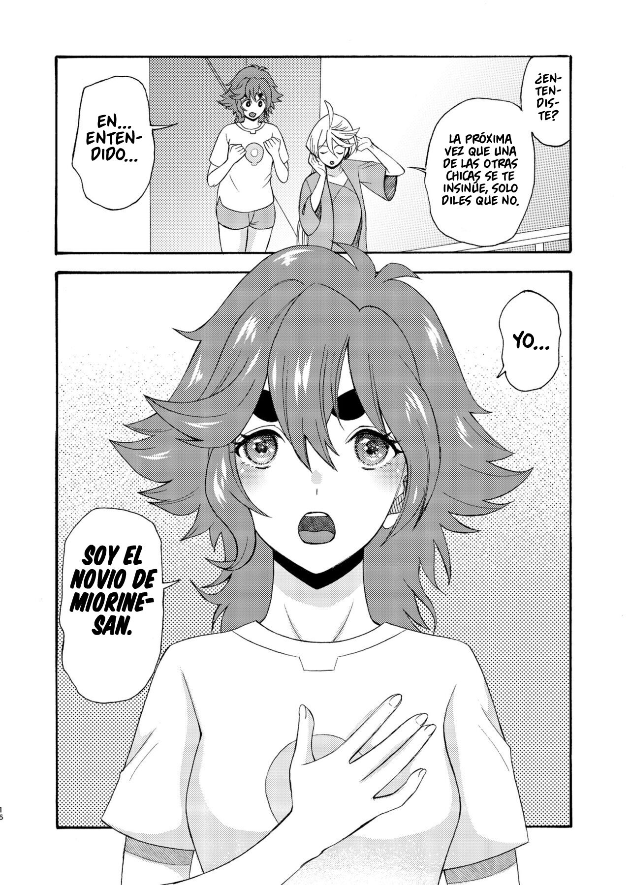 [KNIFE EDGE (Hoshitsuki Neon.)] Majo kuu kisetsu ni otome wa tsuibamu (Gundam The Witch from Mercury) [Spanish] [NSOMNIA] [Digital] 16eme image