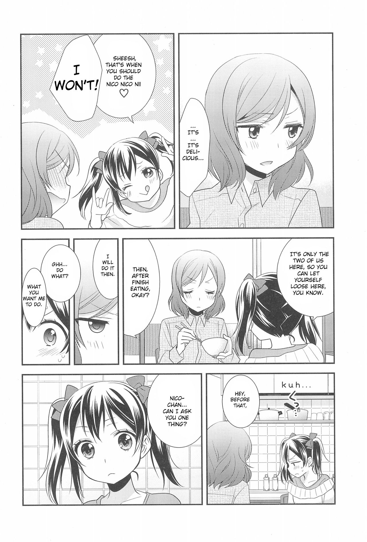 (C91) [Sweet Pea (Ooshima Tomo)] Hero no Jouken | Conditions for Being a Hero (Love Live!) [English] [Tosiaki] numero di immagine  16