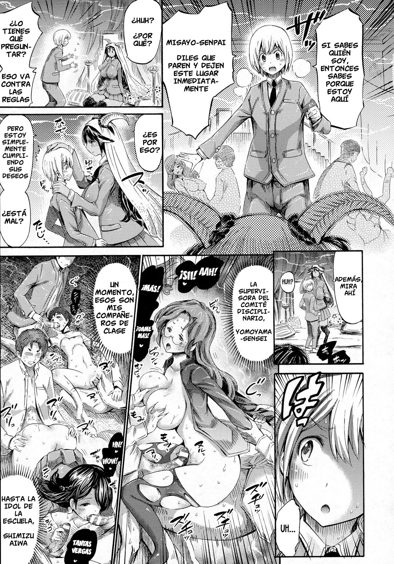 [Horitomo] Sabbath wa Houkago, Chikashitsu de | The Sabbath happens after school, in the underground room (COMIC Unreal 2016-04 Vol. 60) [Spanish] [GenderBender Scans] numero di immagine  3