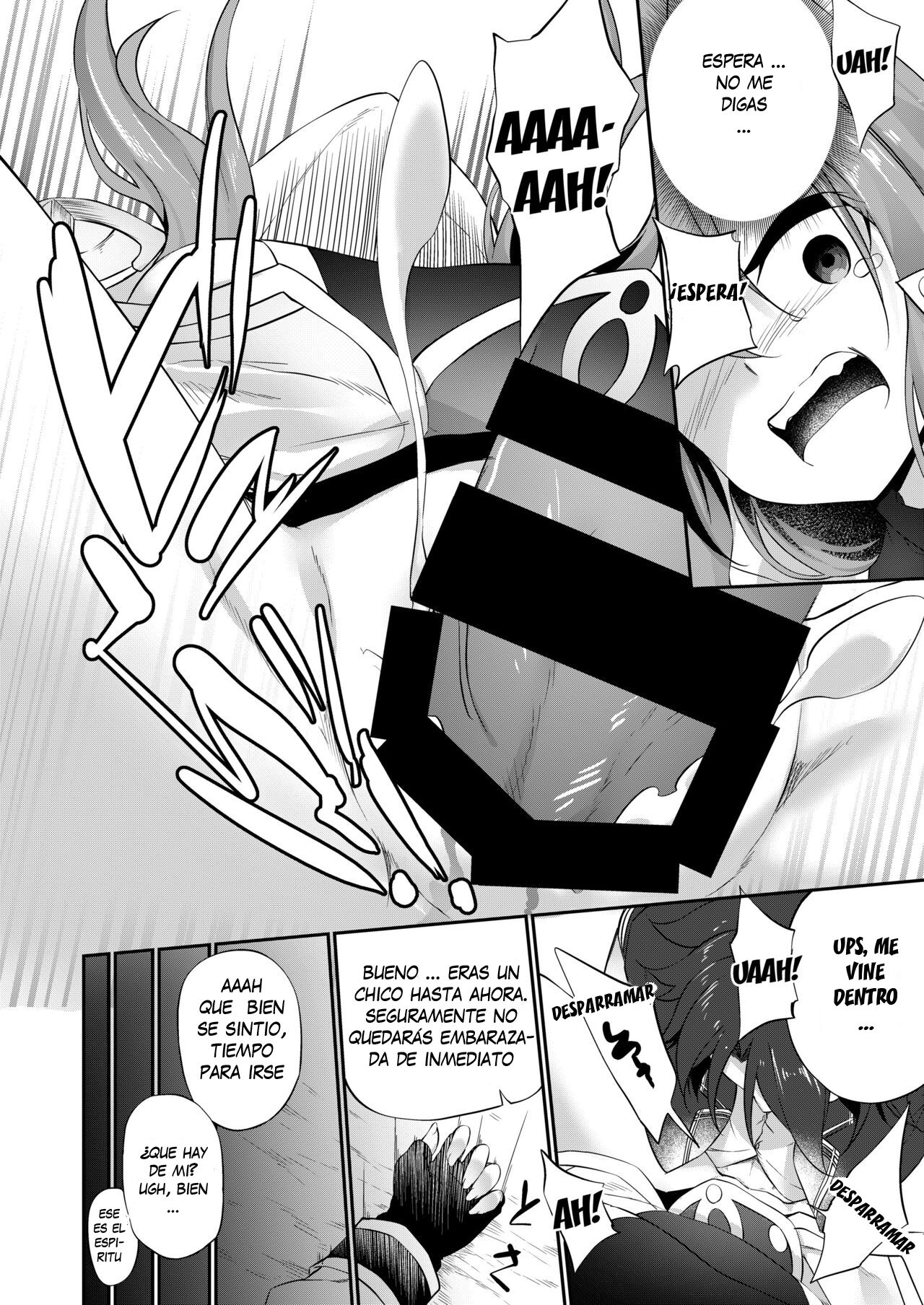 [TSF no F (Kanmuri)] Mesu Inu Falling | Bitch Falling (TSF no F no Hon 2020-1) [Spanish] [GenderBender Scans] [Digital] 图片编号 14
