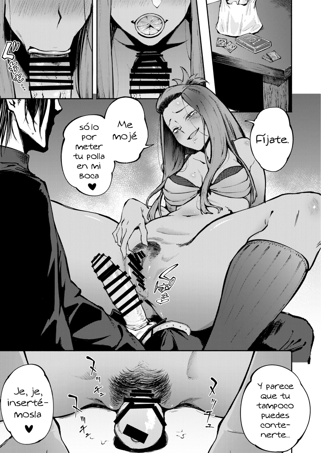 [Metsuki Warui Kyoudan (Suruga Kuroitsu)] Hyouri no Omoi | Amor de Dos Caras [Spanish] 图片编号 12